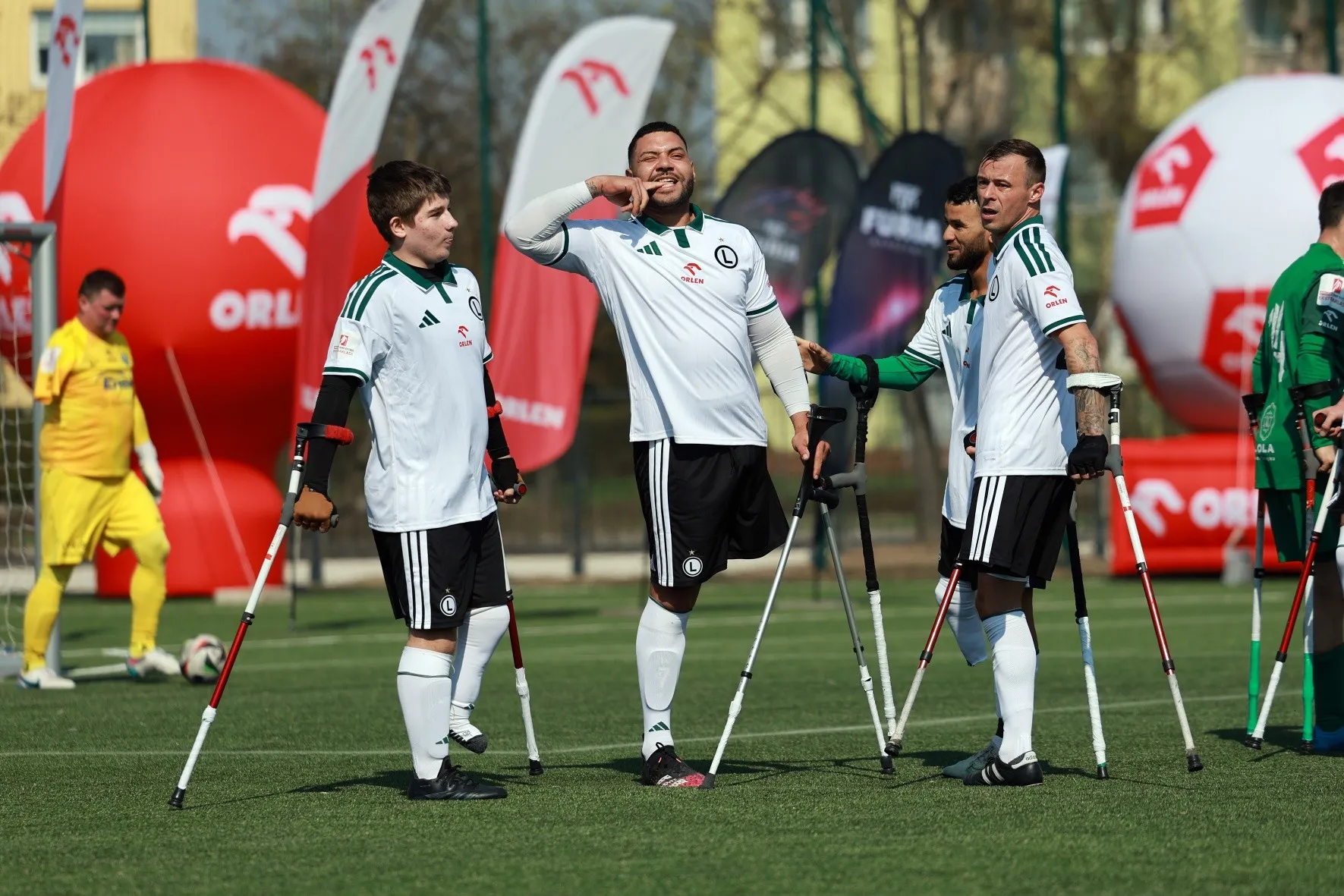 Amp Futbol: Legia z dwoma wygranymi i porażką w I turnieju ORLEN Amp Futbol Ekstraklasy