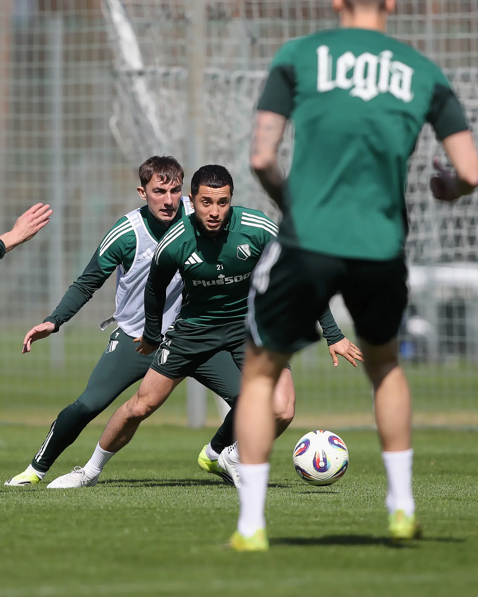 Środowe manewry techniczno-taktyczne w LTC. Powrót kilku kadrowiczów do treningu [ZDJĘCIA]