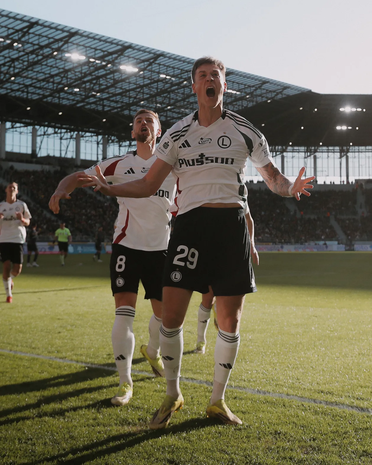 Skrót i gole z meczu Pogoń Szczecin - Legia Warszawa (0:2) Dublet Rajo za trzy punkty [WIDEO]