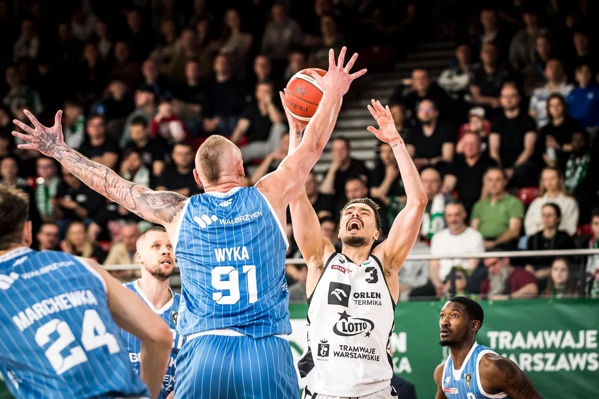 Koszykówka: Kolejne zwycięstwo Zielonych Kanonierów. Legia Warszawa - Górnik Zamek Książ Wałbrzych 93:68