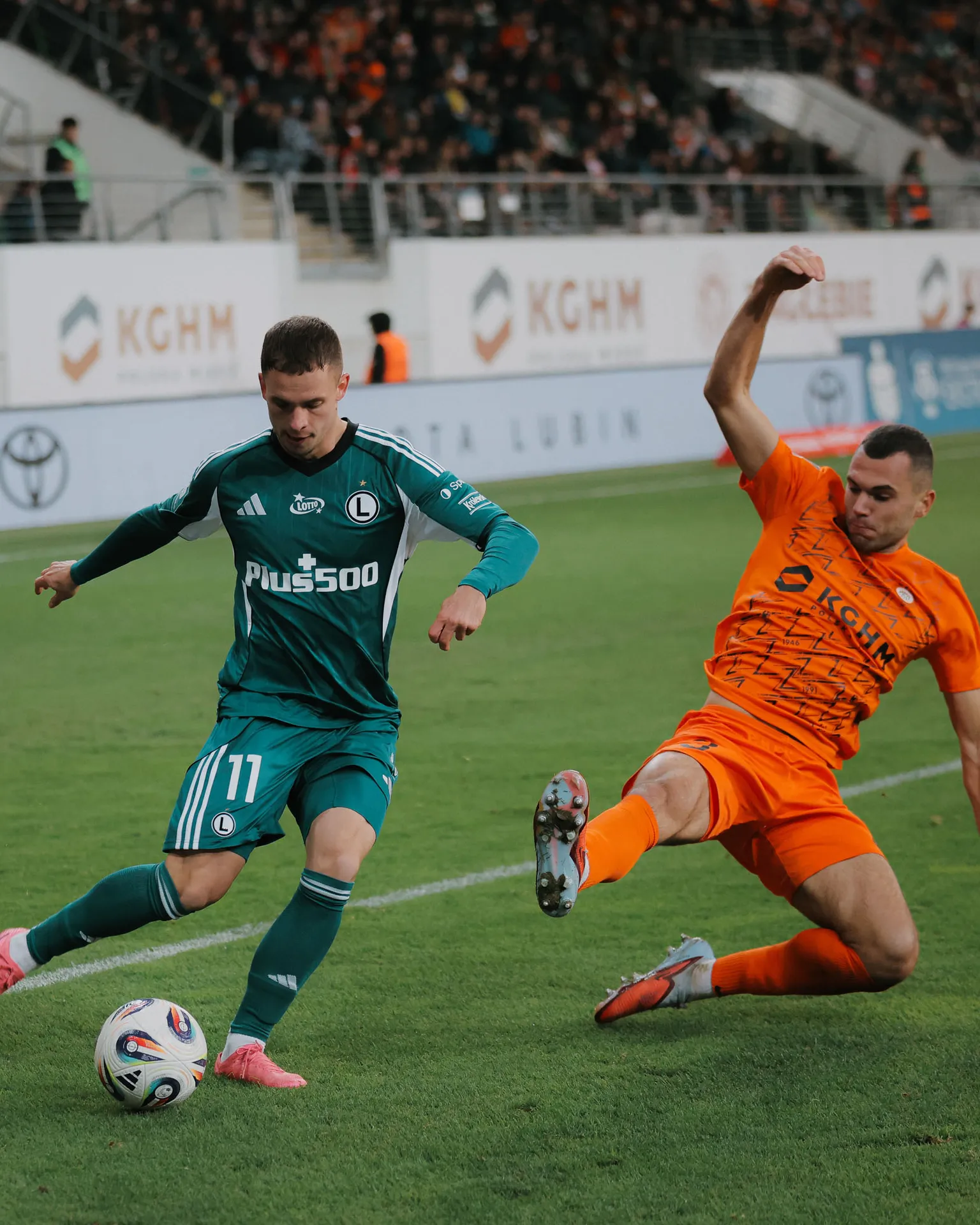 Legia Warszawa - Zagłębie Lubin: Dane i statystyki od Ekstraklasy