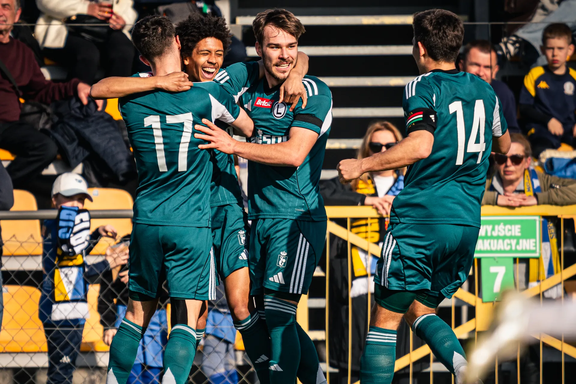 Galeria z meczu Olimpia Elbląg - Legia II Warszawa autorstwa Anny Socha