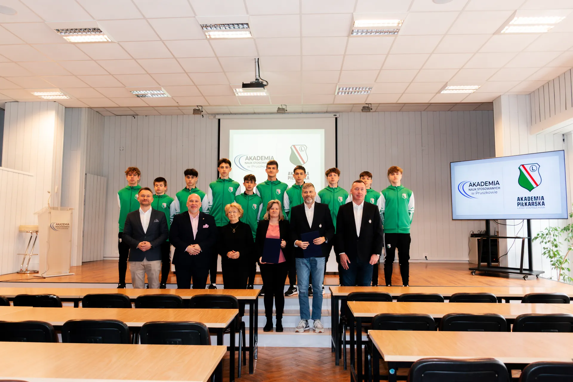 SMS Legii nawiązał współpracę z Akademią Nauk Stosowanych w Pruszkowie 