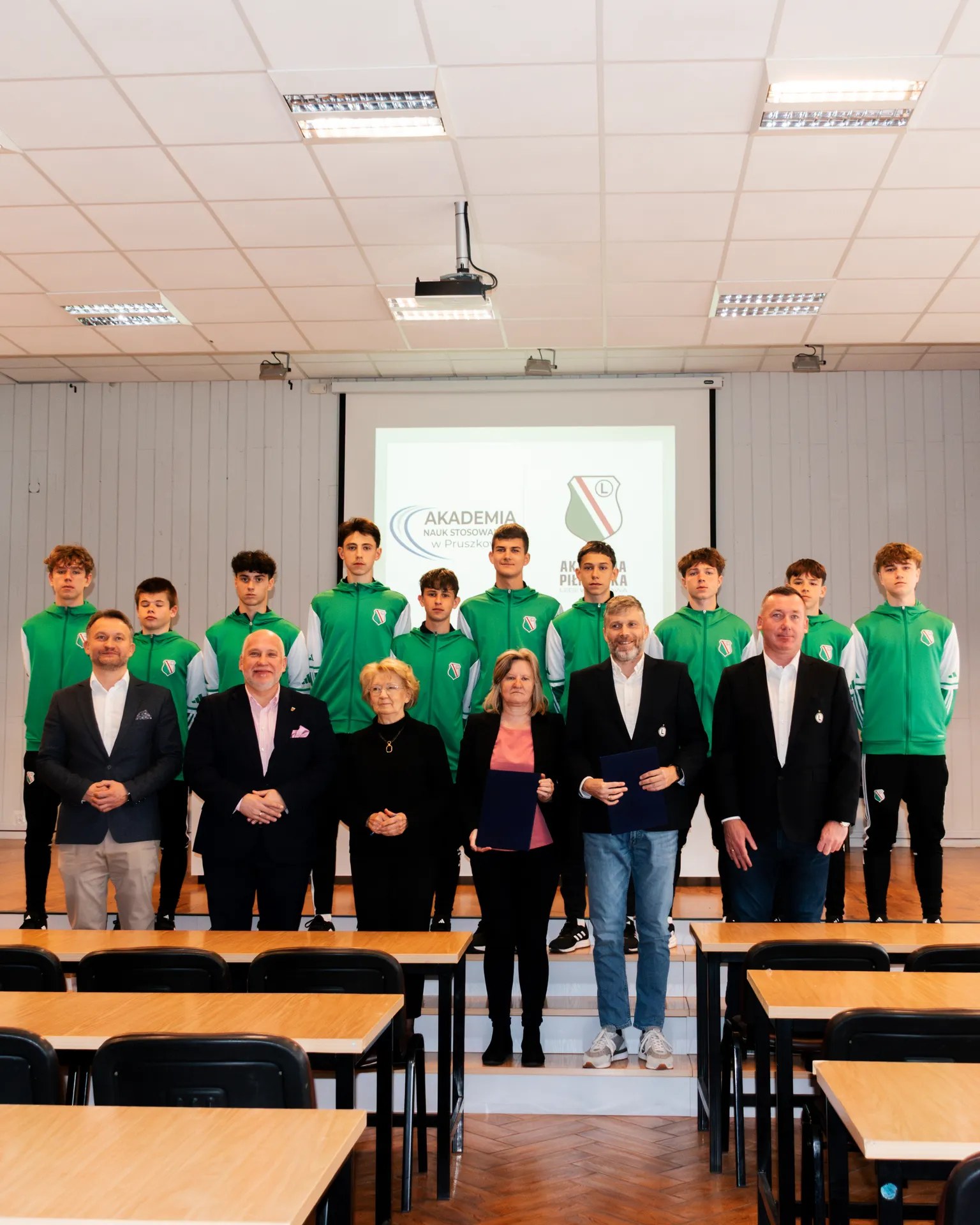 SMS Legii nawiązał współpracę z Akademią Nauk Stosowanych w Pruszkowie 