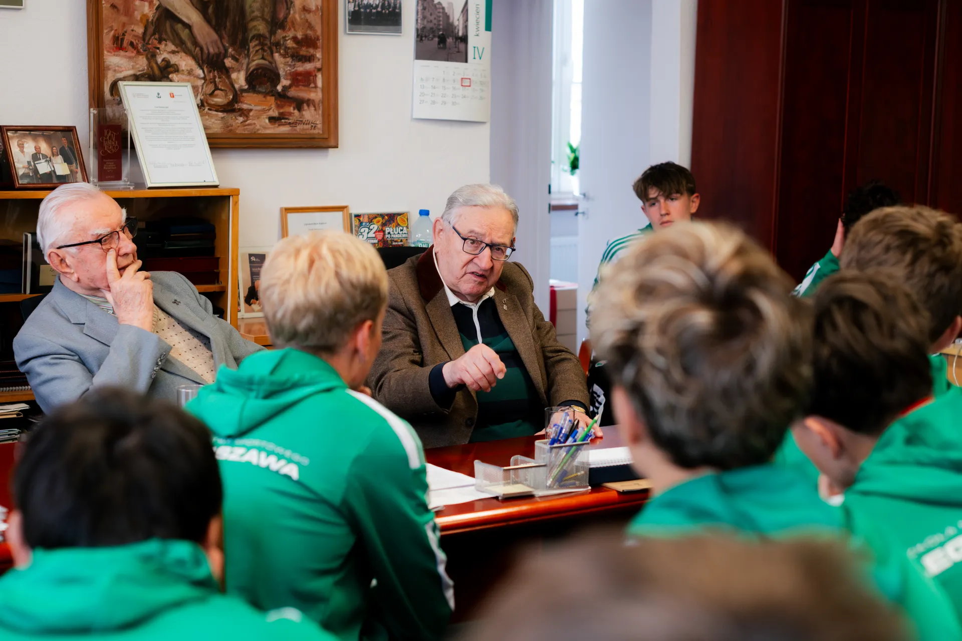 SMS Legii: Z wizytą u Powstańców [ZDJĘCIA]