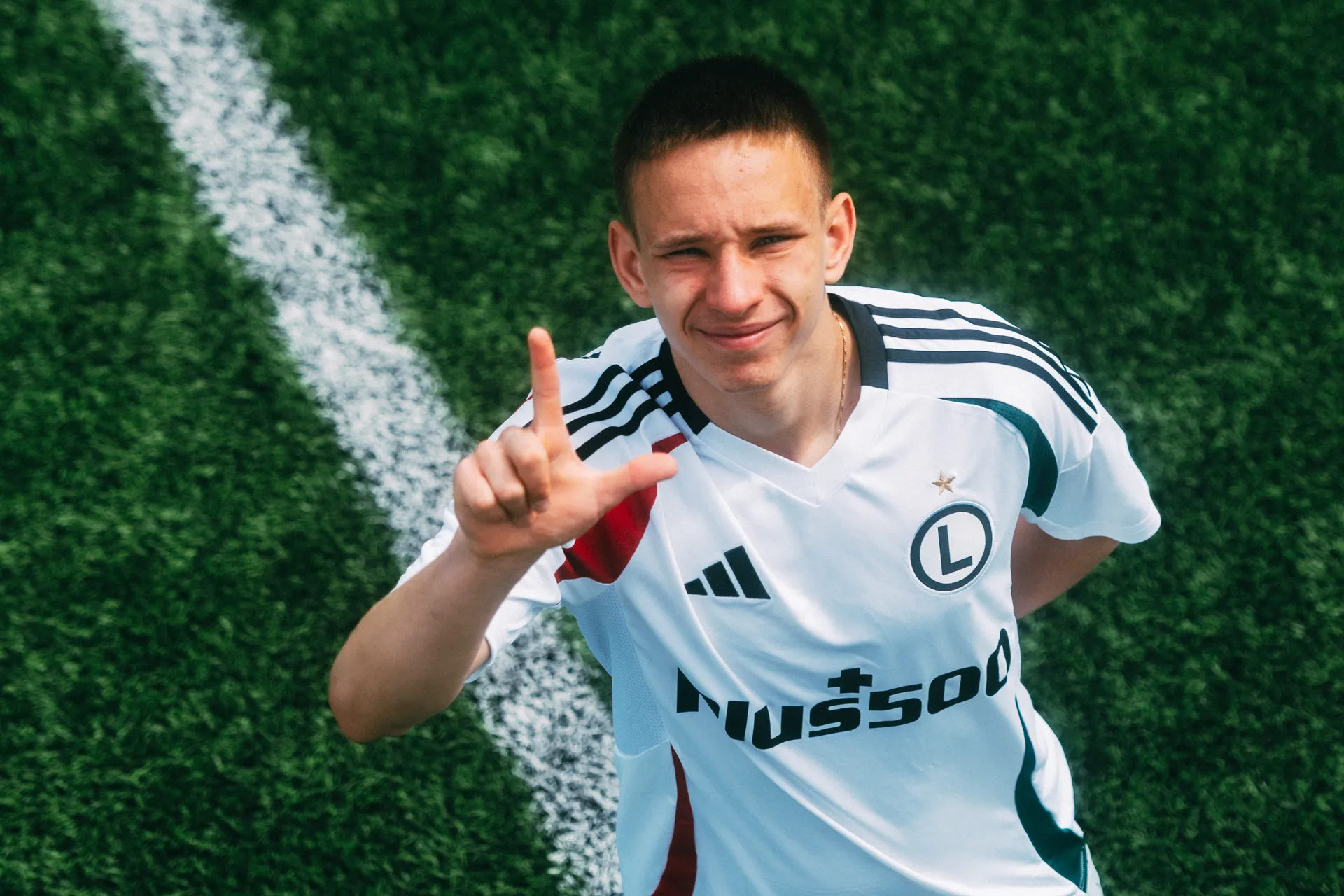 Jan Kaczorowski podpisał pierwszy zawodowy kontrakt z Legią!