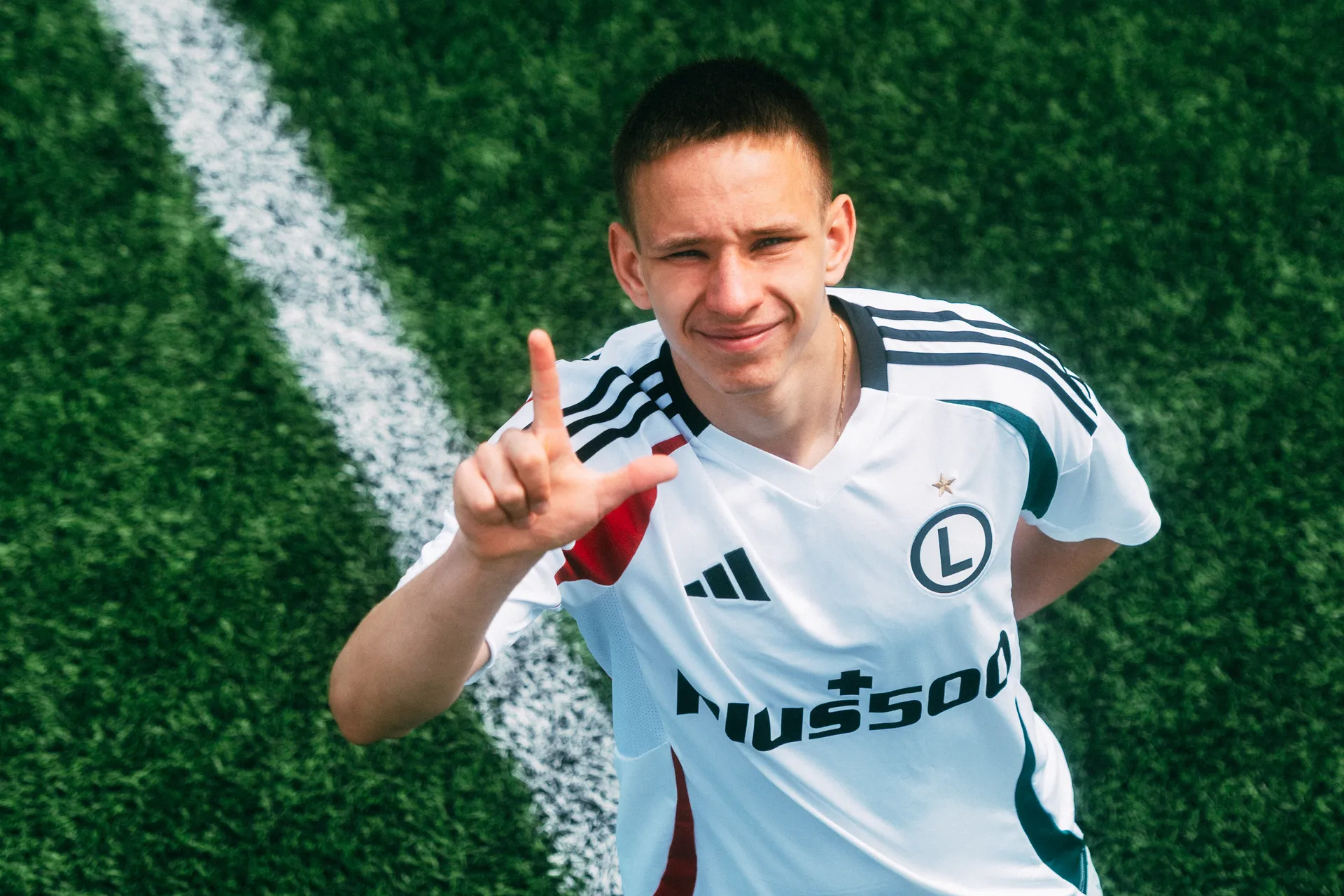 Jan Kaczorowski podpisał pierwszy zawodowy kontrakt z Legią!