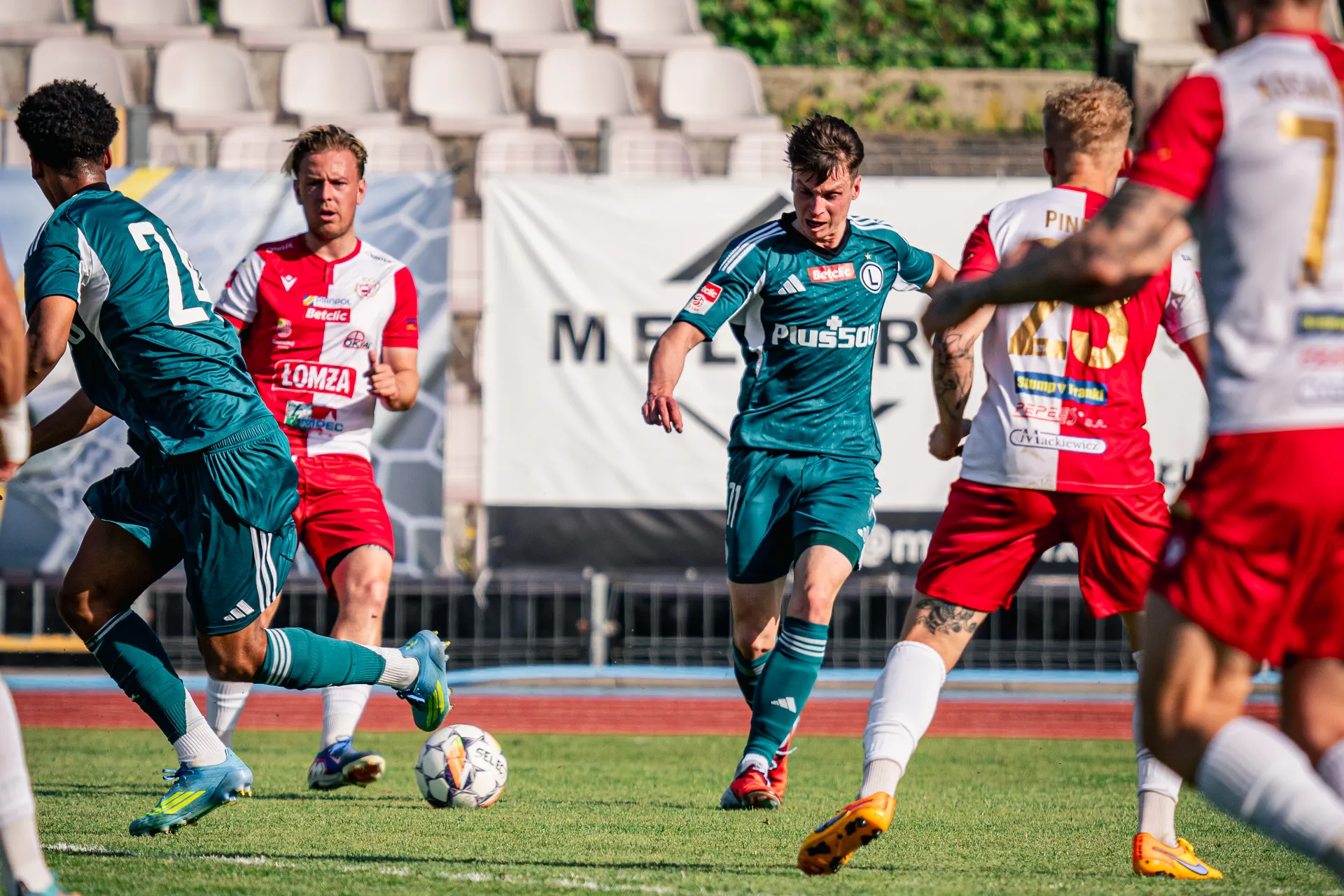 Przerwana passa. ŁKS Łomża - Legia II Warszawa 3:0