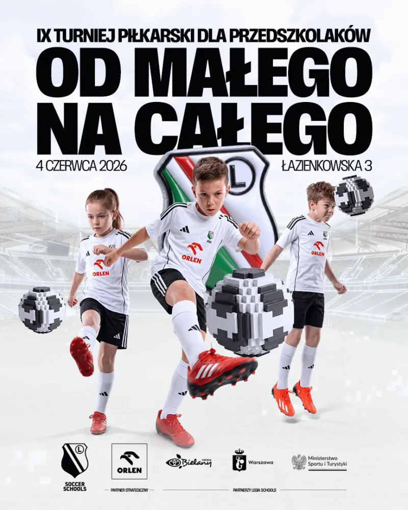 OD MAŁEGO NA CAŁEGO – IX TURNIEJ PIŁKARSKI DLA PRZEDSZKOLAKÓW!