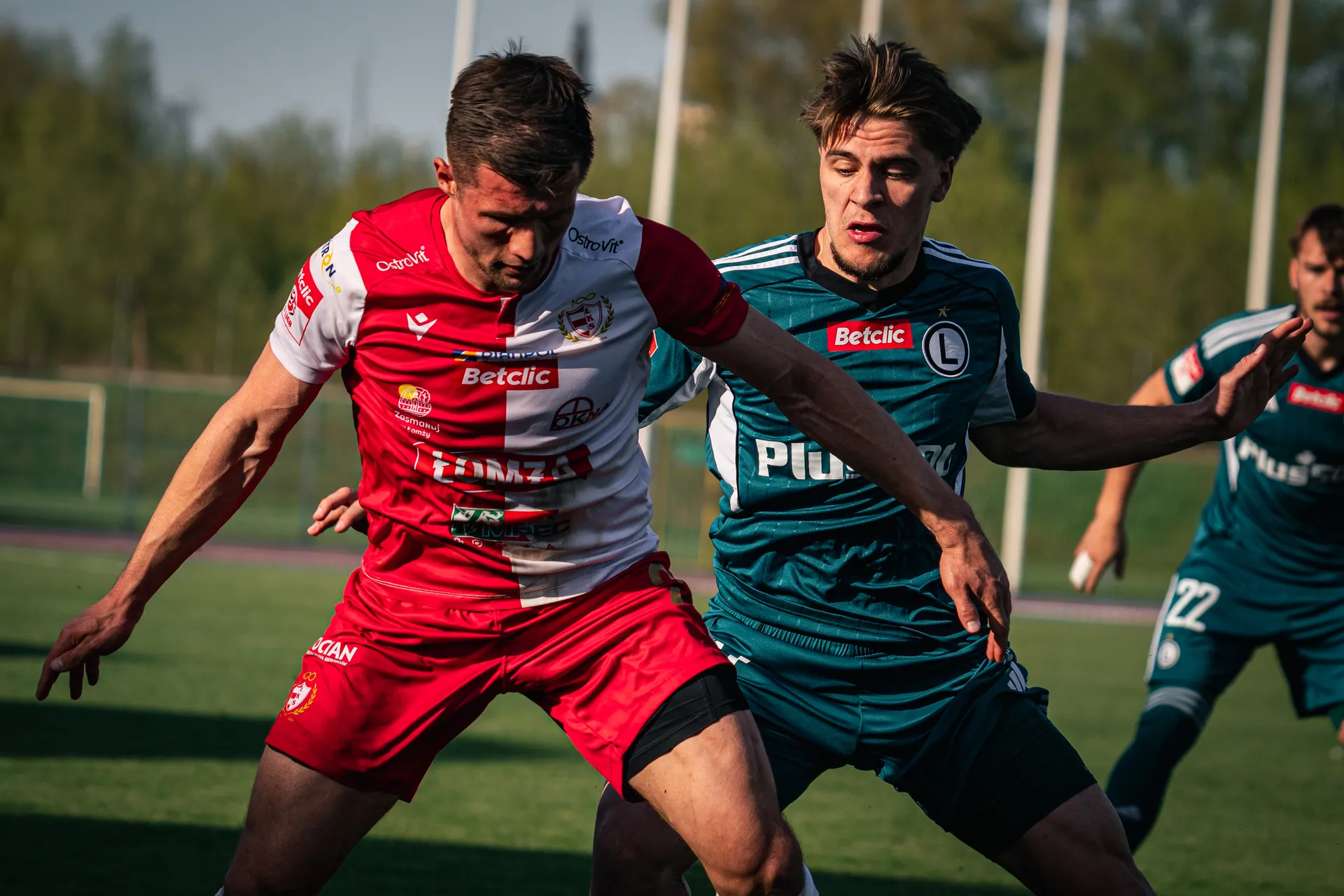 Galeria z meczu ŁKS Łomża - Legia II Warszawa autorstwa Anny Socha