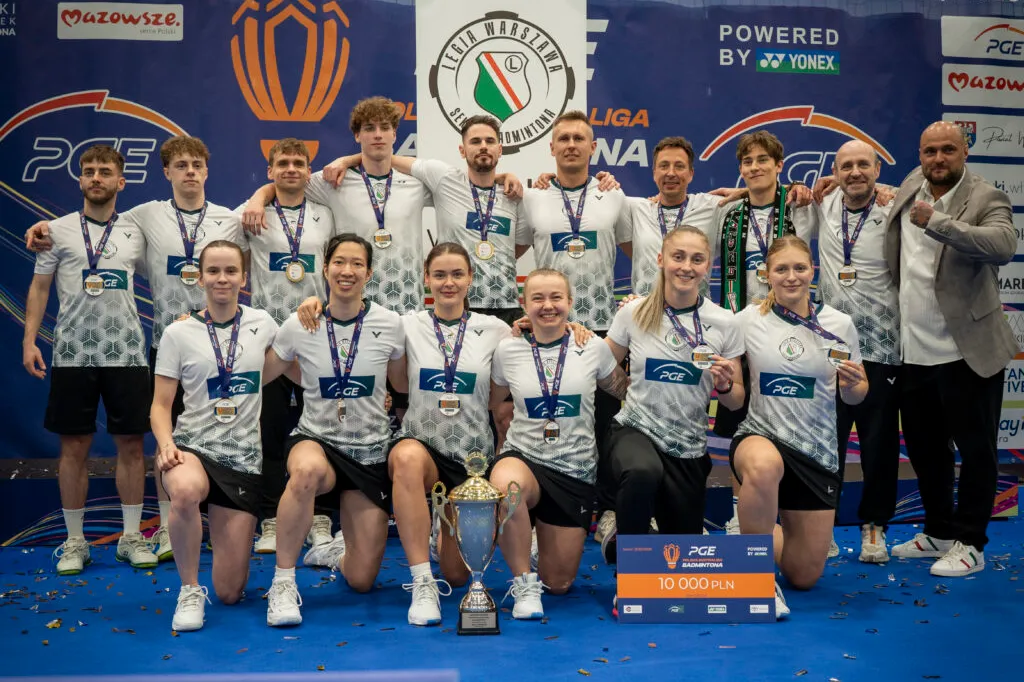 Badminton: Legia Warszawa Mistrzem Polski!