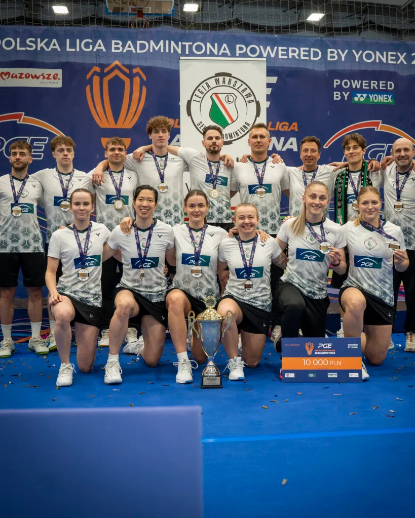 Badminton: Legia Warszawa Mistrzem Polski!