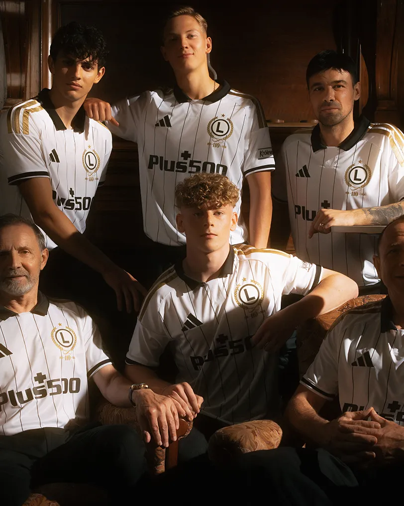 Legia Warszawa i adidas prezentują jubileuszową koszulkę na 110-lecie klubu&nbsp;