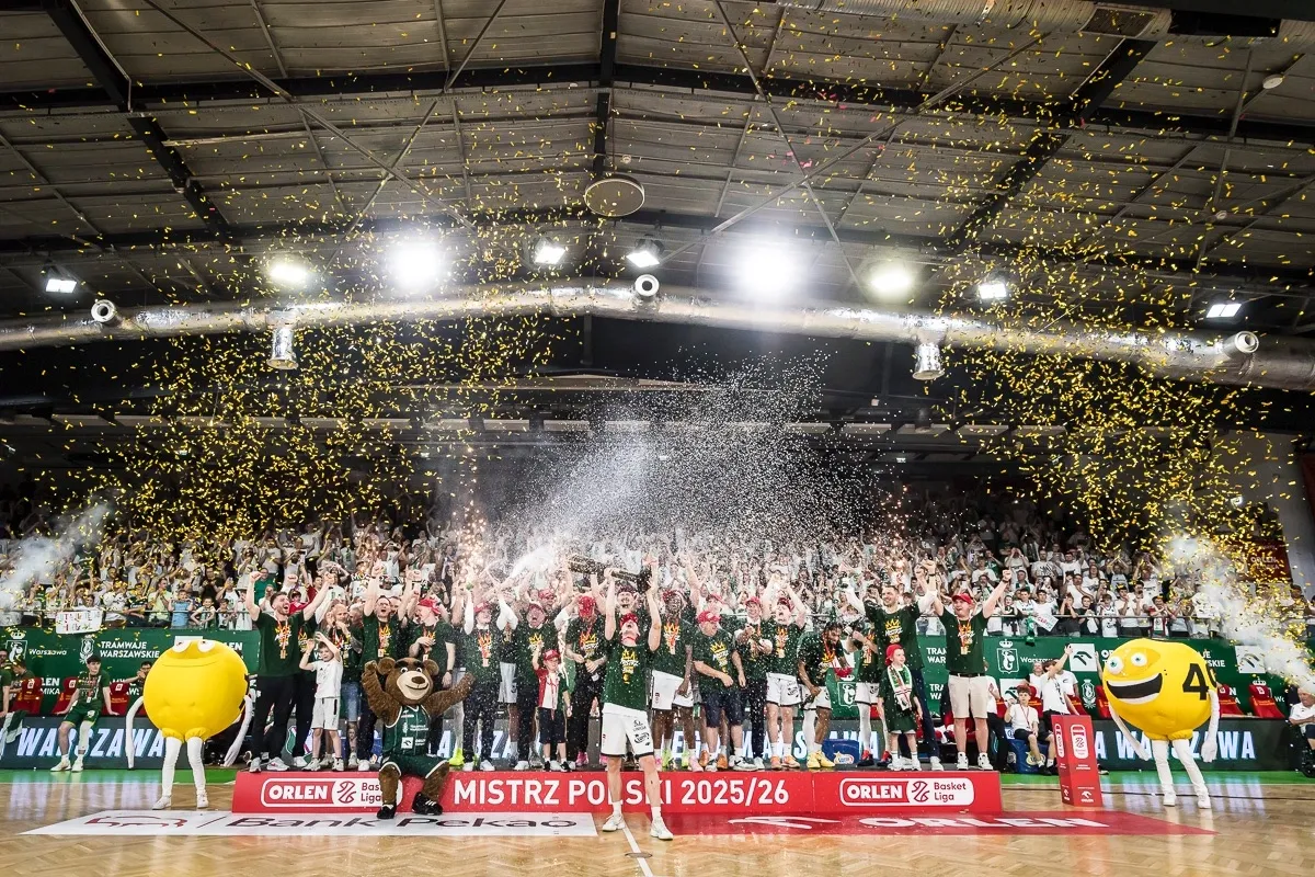 Koszykówka: Legia Warszawa obroniła tytuł Mistrza Polski!!!