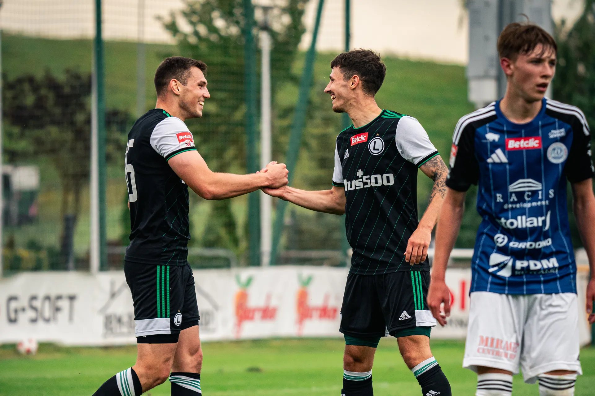 Wygrana w meczu kontrolnym w Suwałkach. Wigry Suwałki - Legia II Warszawa 1:3 [ZDJĘCIA]
