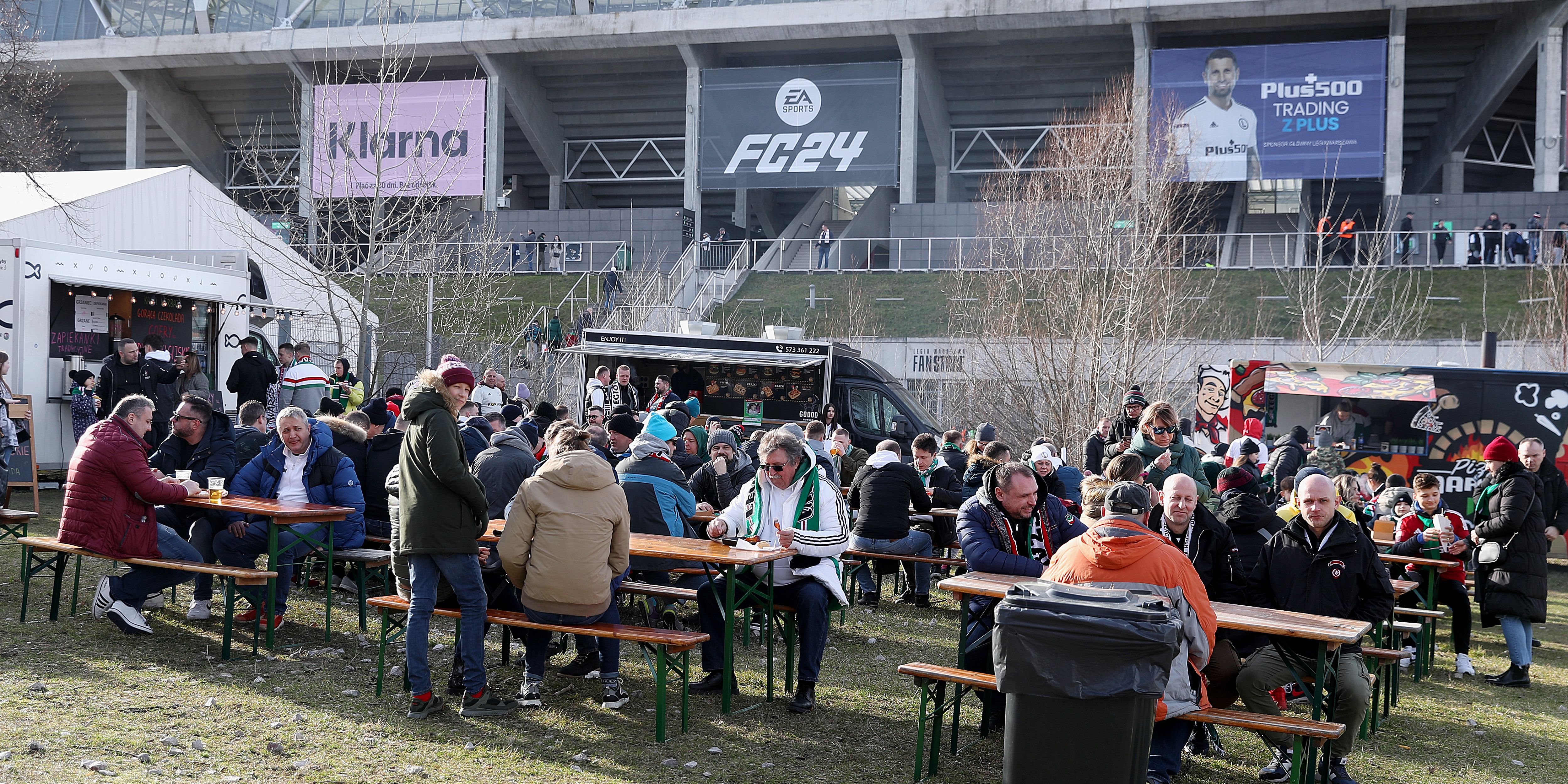 Legia Park przed meczem z Pogonią Szczecin