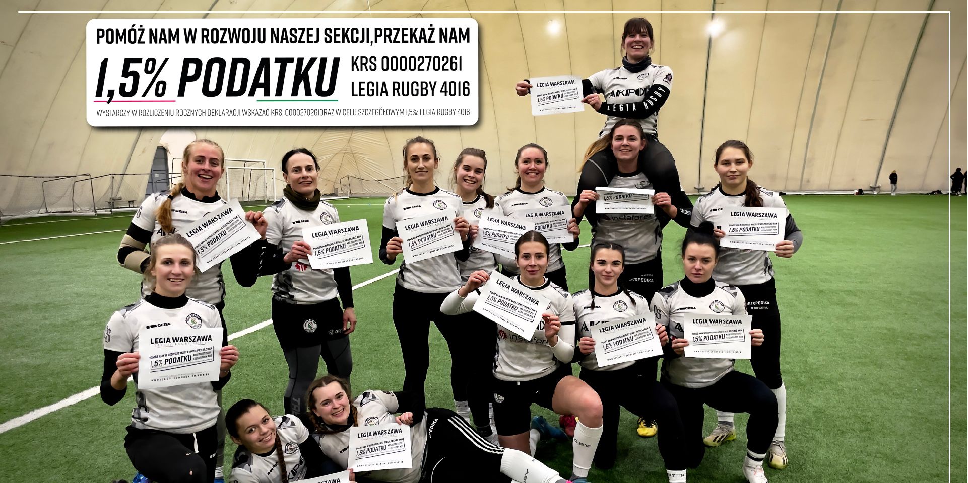 Legia Rugby Sekcja Kobiet prosi o wsparcie