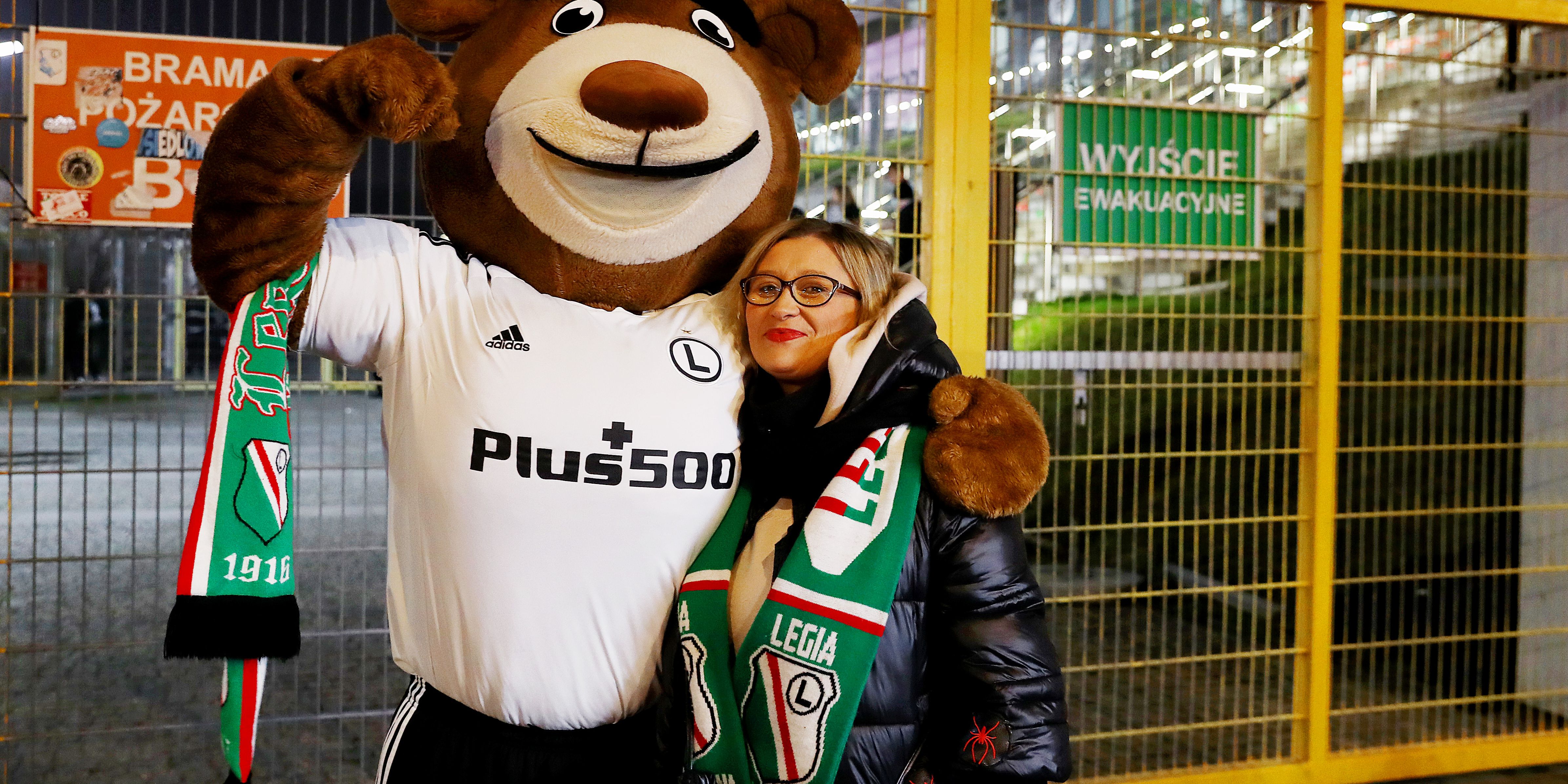 Fundacja Rozwoju Warszawskiego Ogrodu Zoologicznego PANDA na meczu Legia - Piast