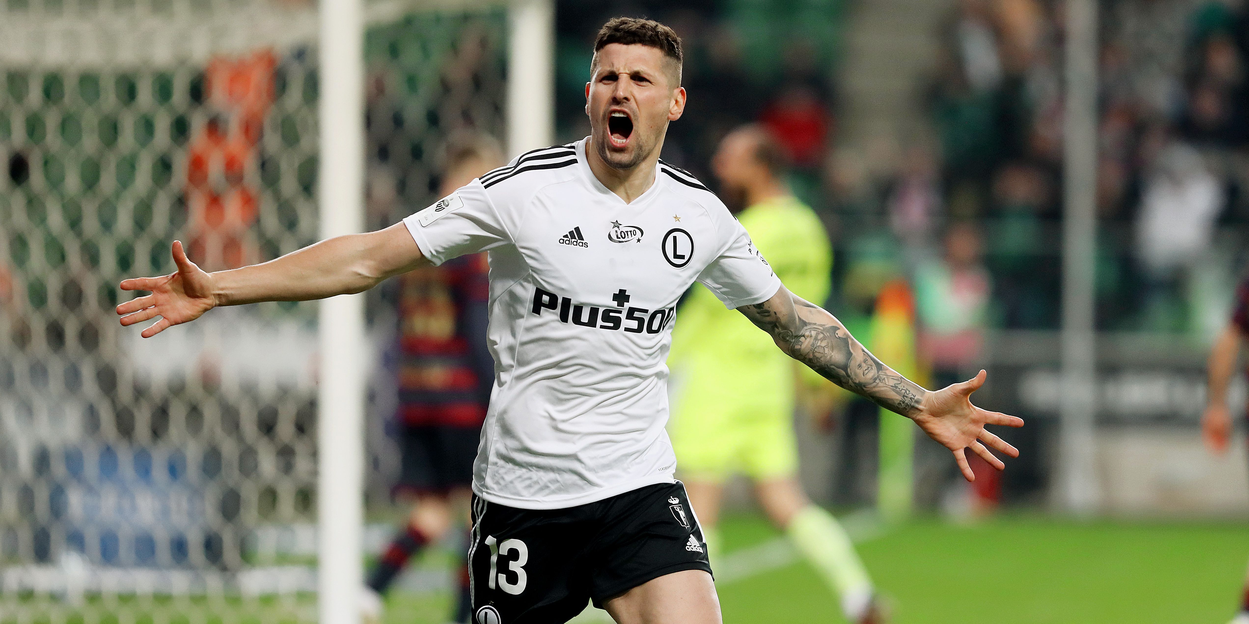 Skrót i gole z meczu Legia Warszawa - Pogoń Szczecin (1:1). Tylko punkt w hicie [WIDEO]