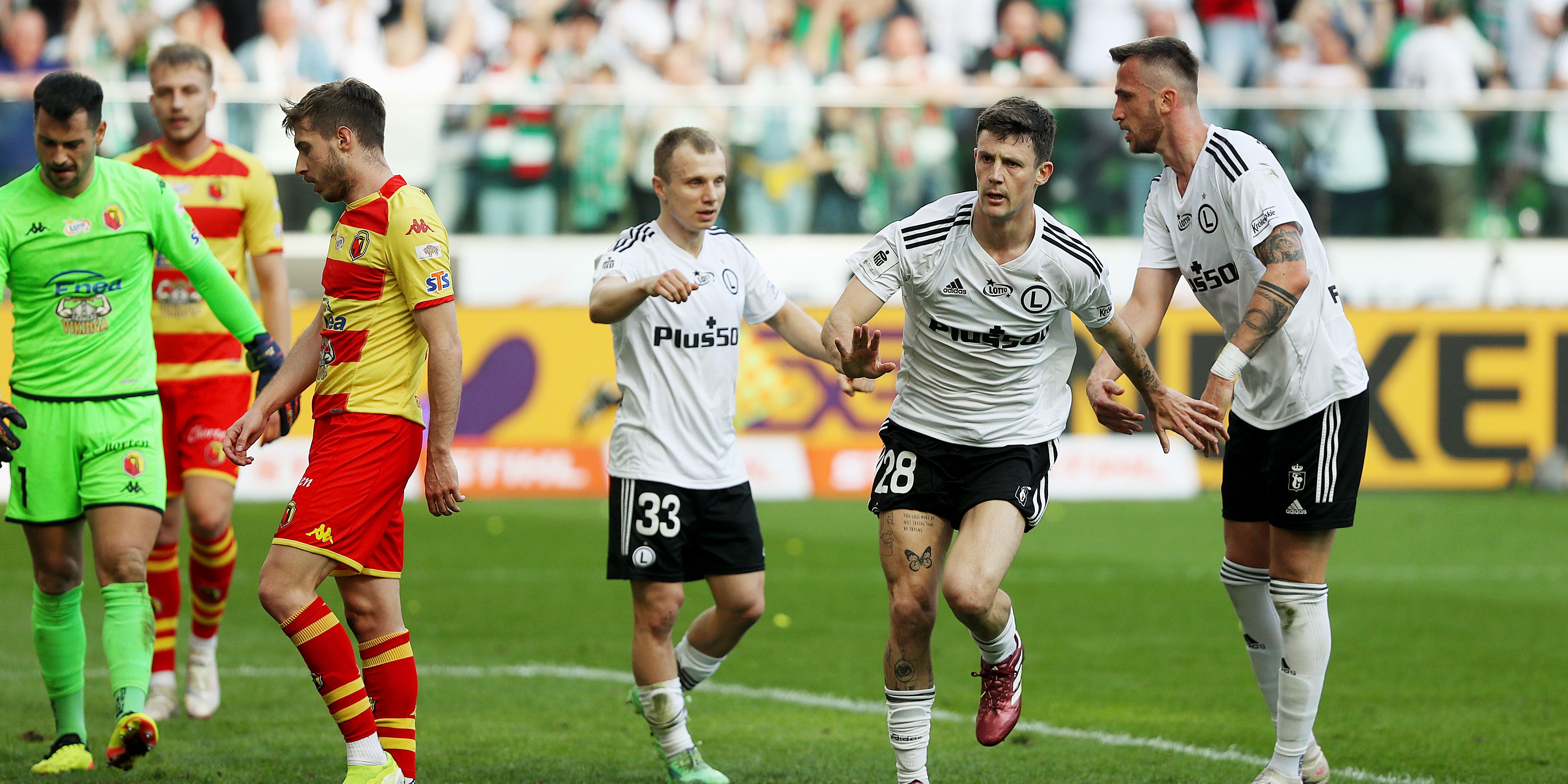 Skrót i gole z meczu Legia Warszawa - Jagiellonia Białystok (1:1). Tylko punkt z liderem [WIDEO]
