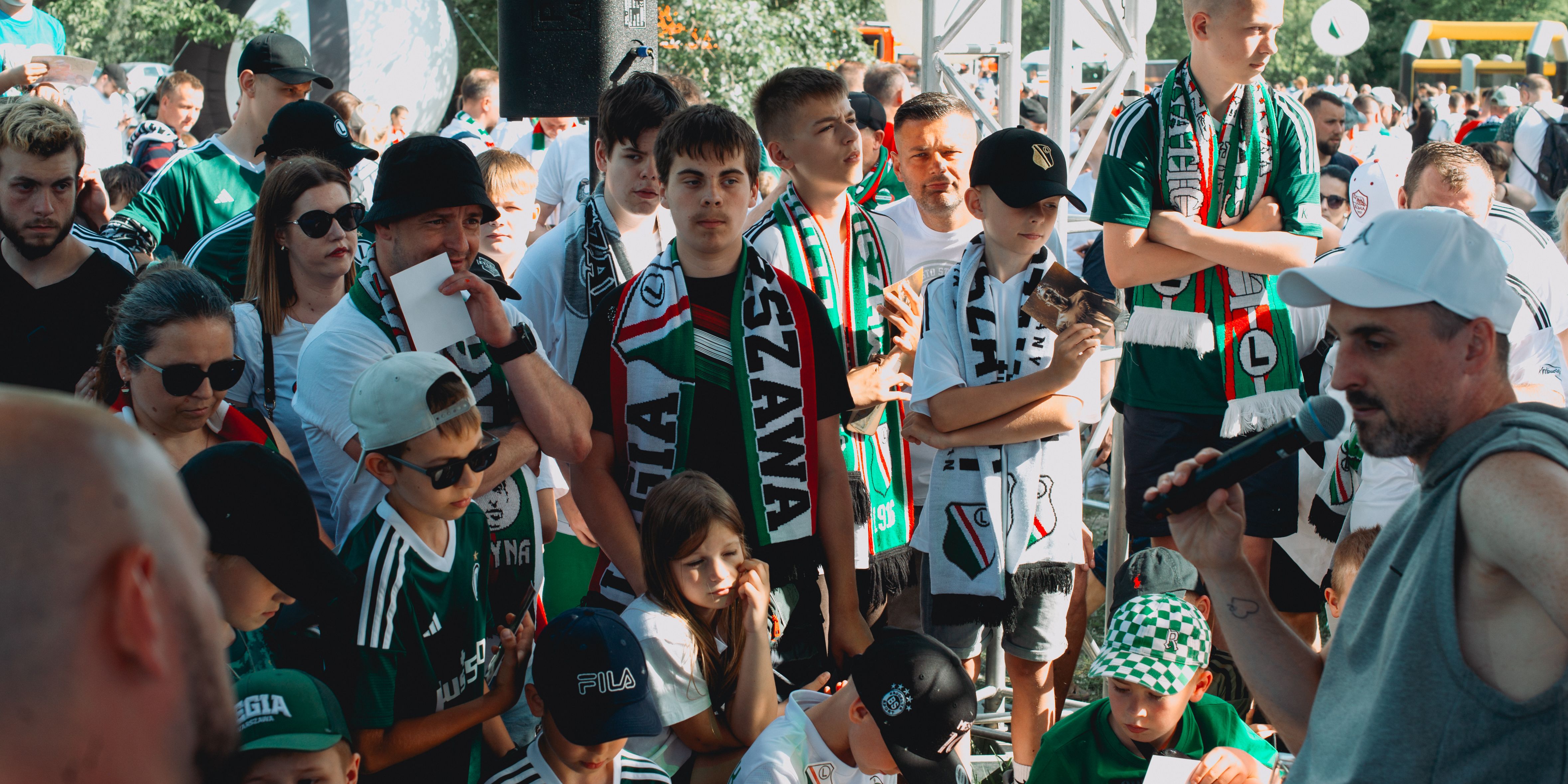 Legia Park przed meczem z Zagłębiem Lubin 