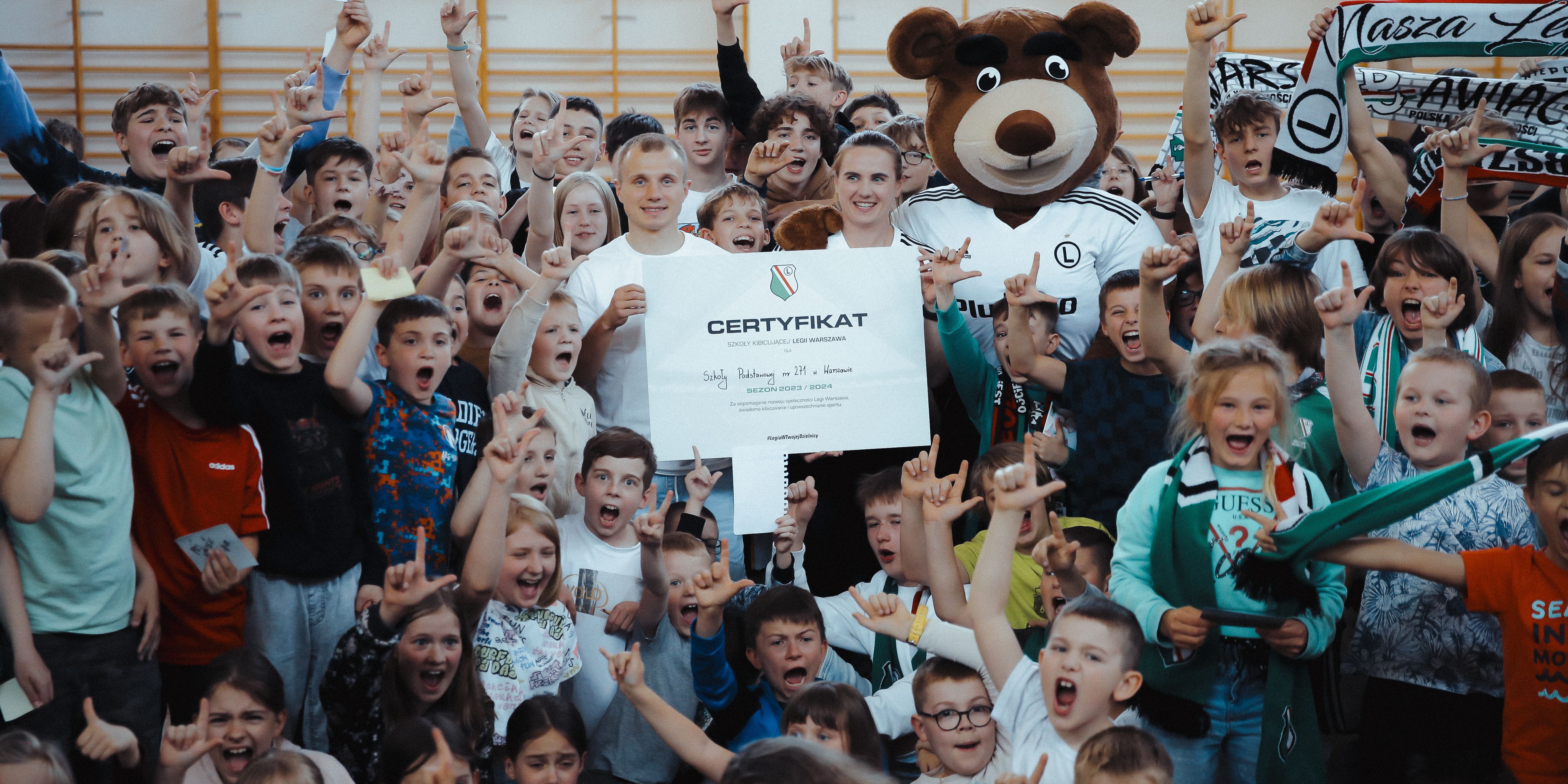 Mokotów dzielnicą Legii Warszawa - trwa akcja Legia W Twojej Dzielnicy!