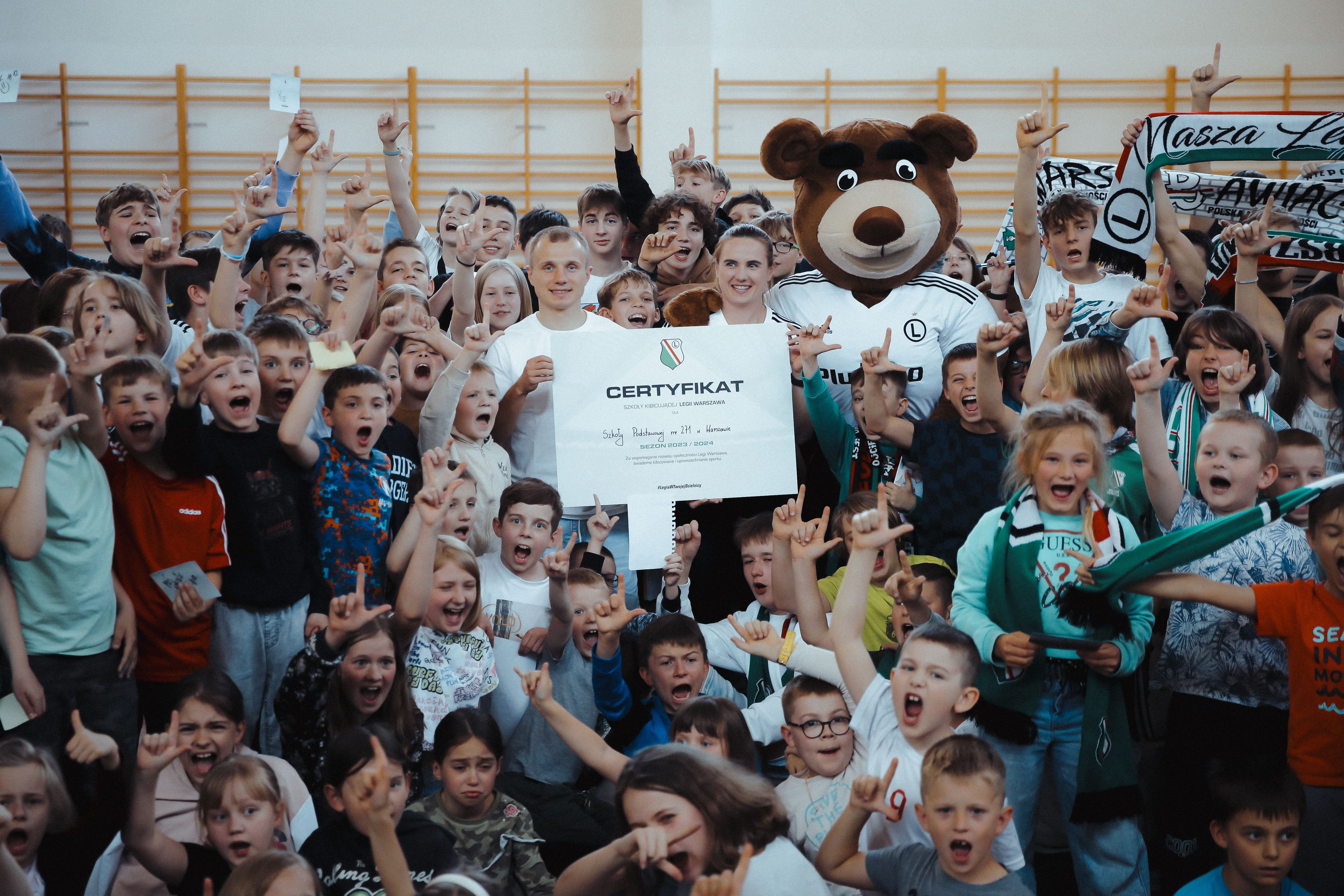 Mokotów dzielnicą Legii Warszawa - trwa akcja Legia W Twojej Dzielnicy!