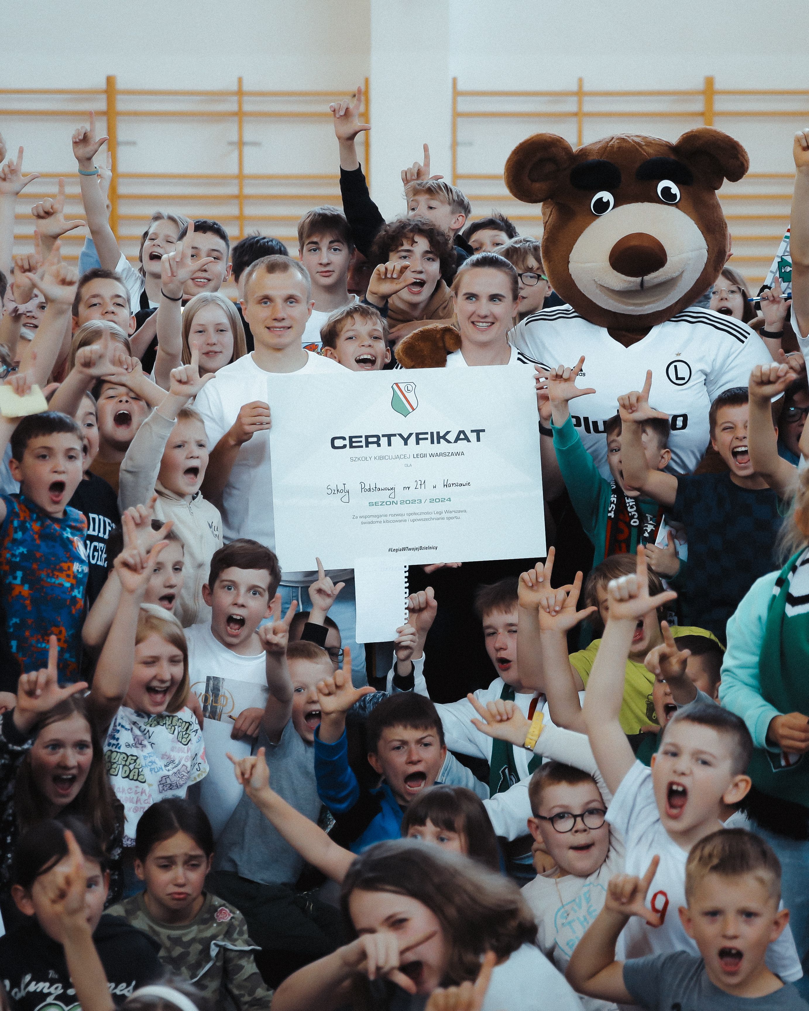 Mokotów dzielnicą Legii Warszawa - trwa akcja Legia W Twojej Dzielnicy!