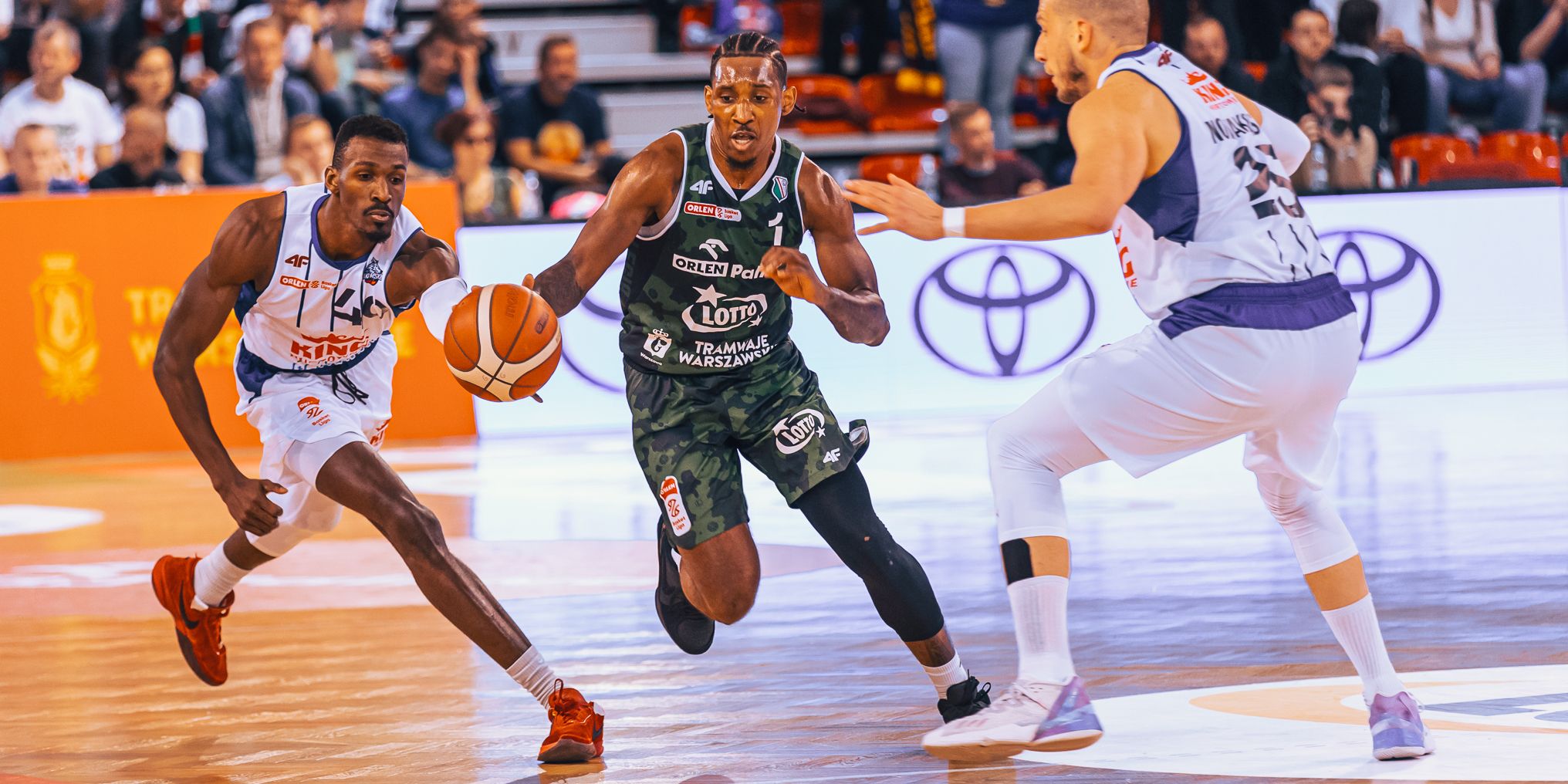 Koszykówka: Bolesny koniec sezonu. Legia - King 84:99 w czwartym meczu play-off