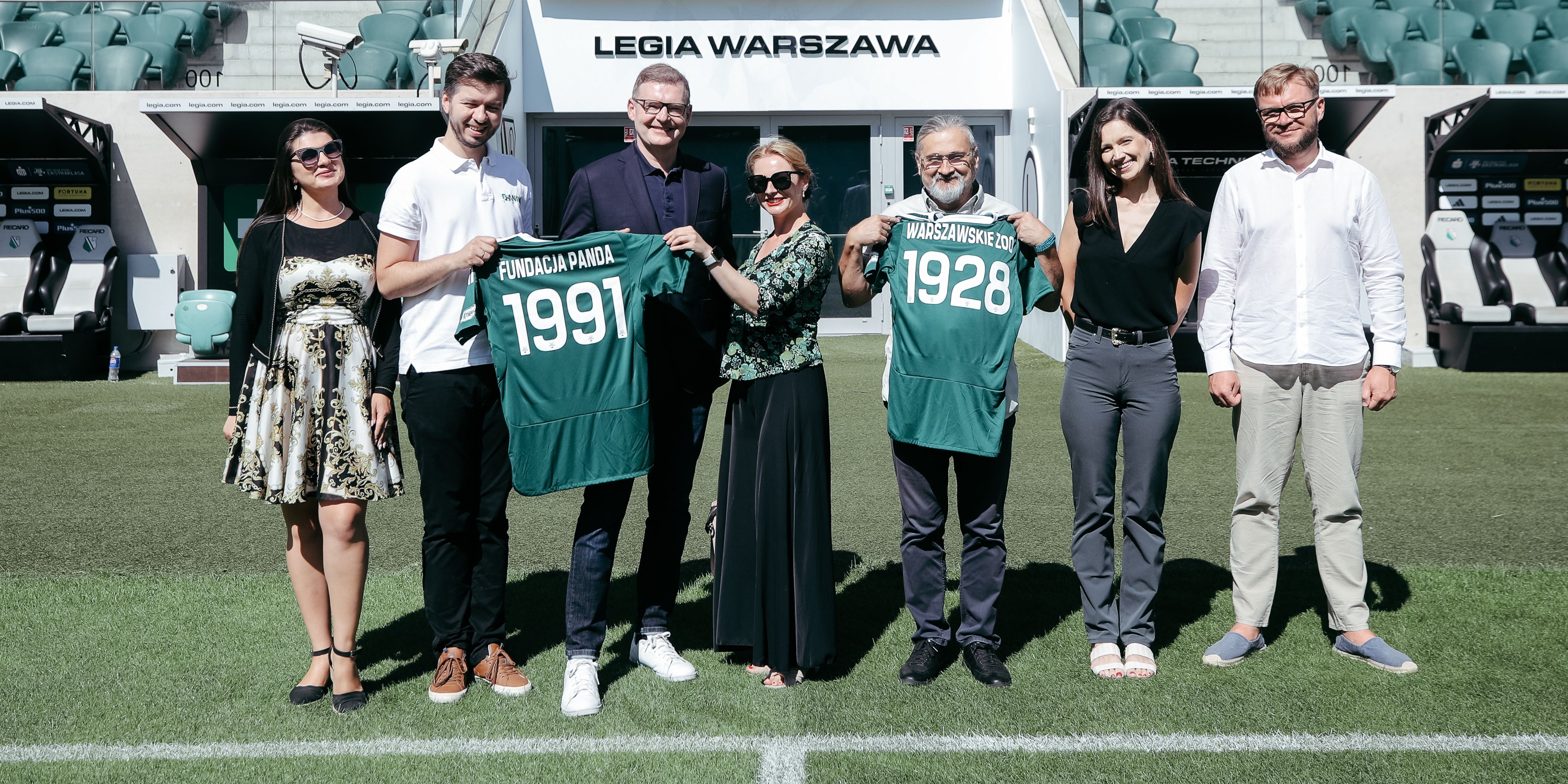 Legia Warszawa nawiązała współpracę z Miejskim Ogrodem Zoologicznym im. Antoniny i Jana Żabińskich 