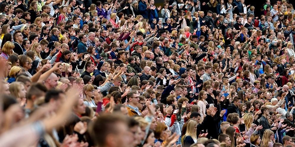 Rekolekcje „Jezus na Stadionie Legii” w 2025 roku przy Łazienkowskiej