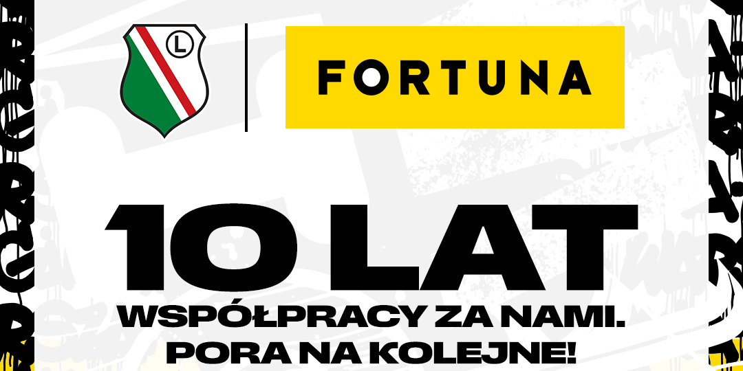 Fortuna na dłużej z Legią Warszawa