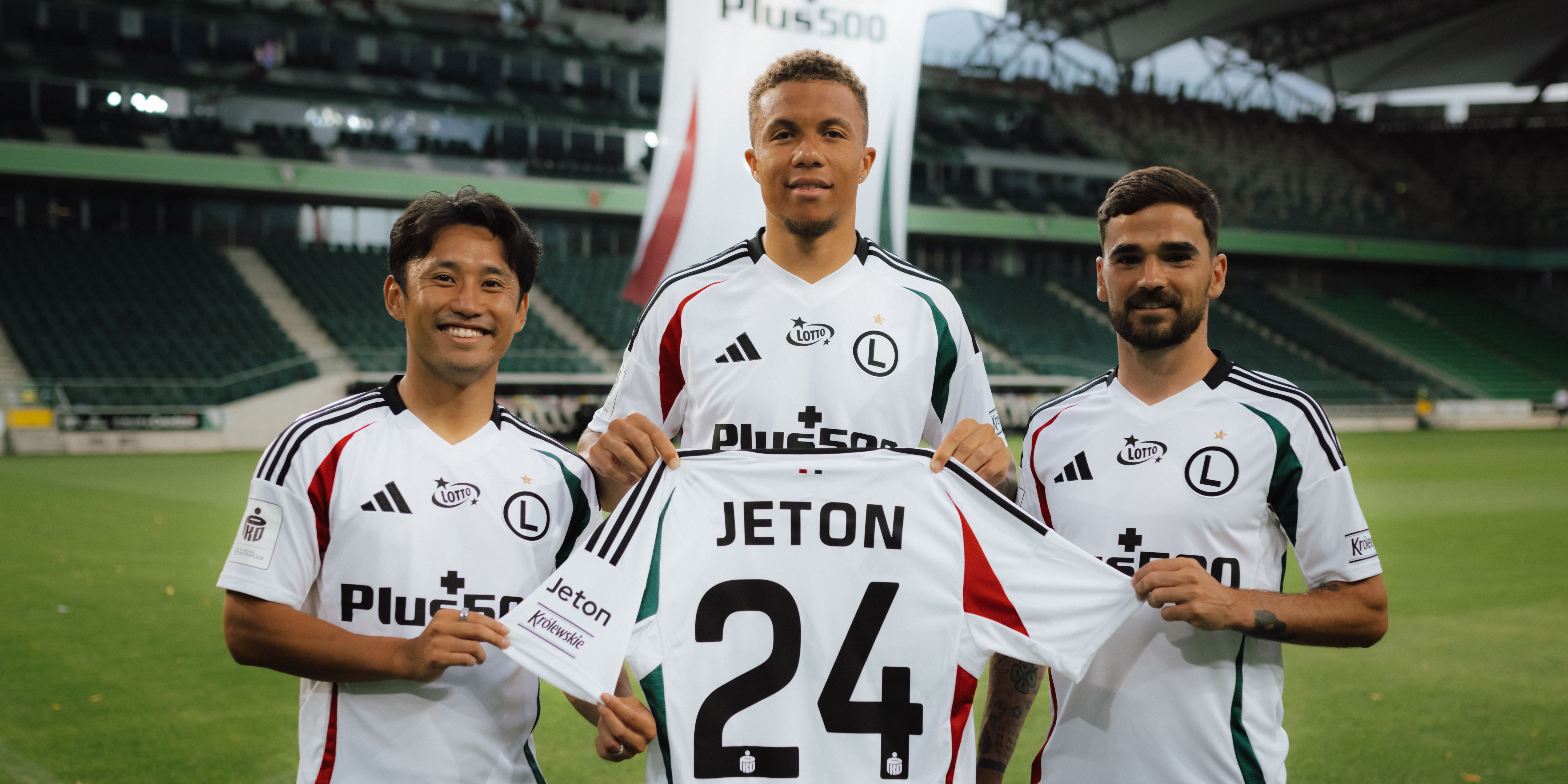 Legia Warszawa ogłasza współpracę z firmą Jeton