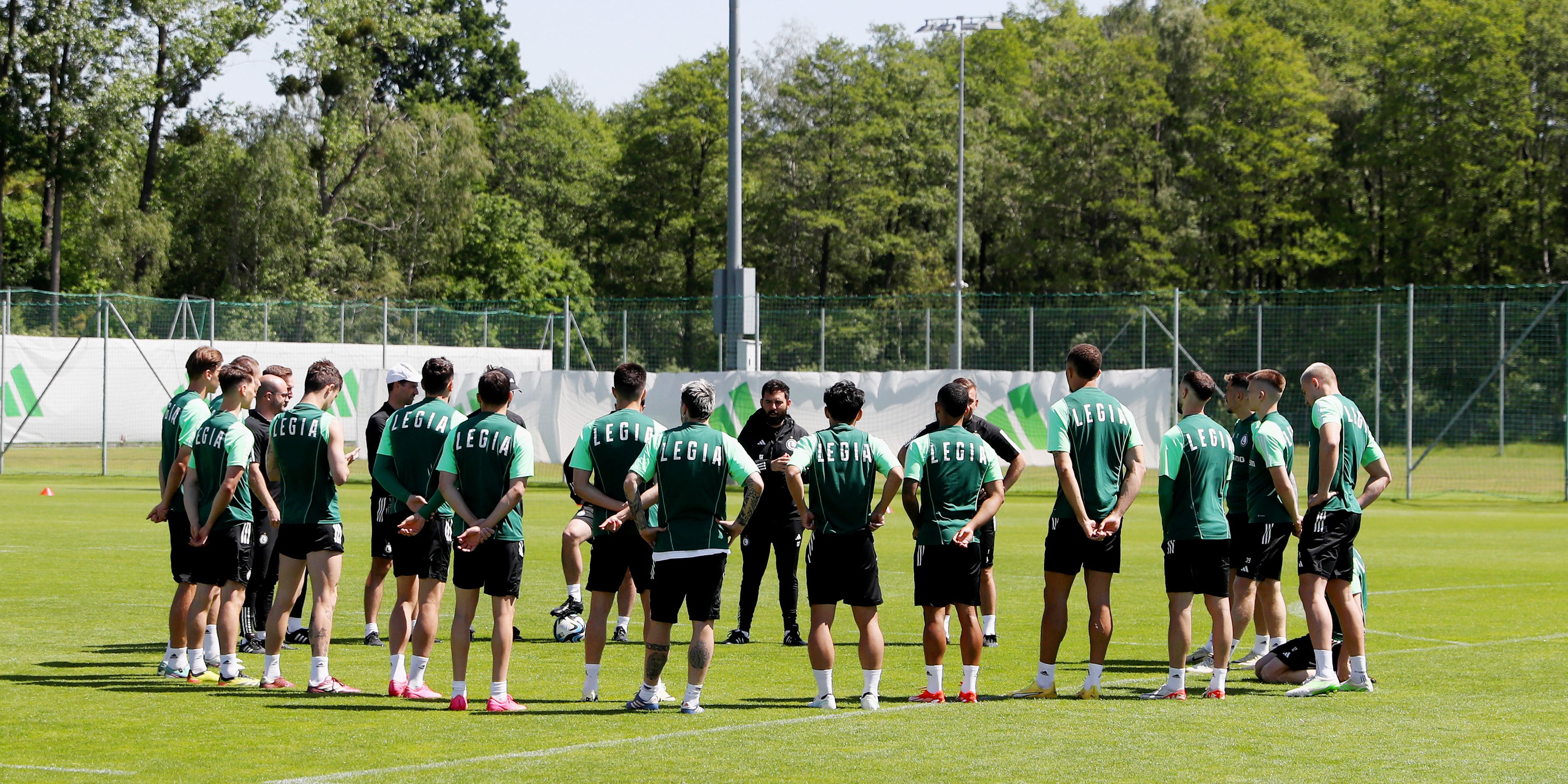 Aktywności przed meczem Legia Warszawa - Caernarfon Town