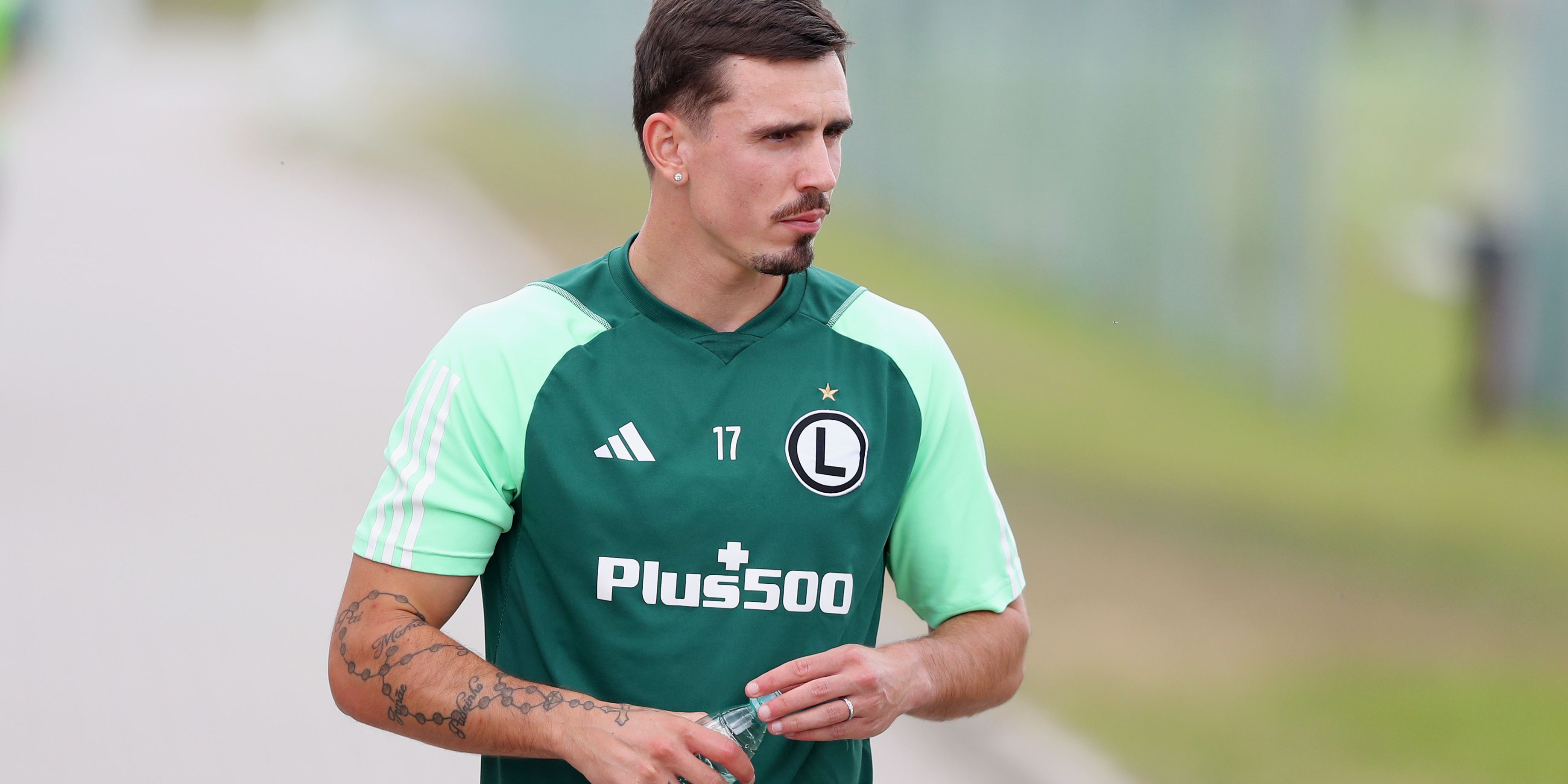 Pierwszy trening Migouela Alfareli. Francuski napastnik już pracuje w LTC [ZDJĘCIA]