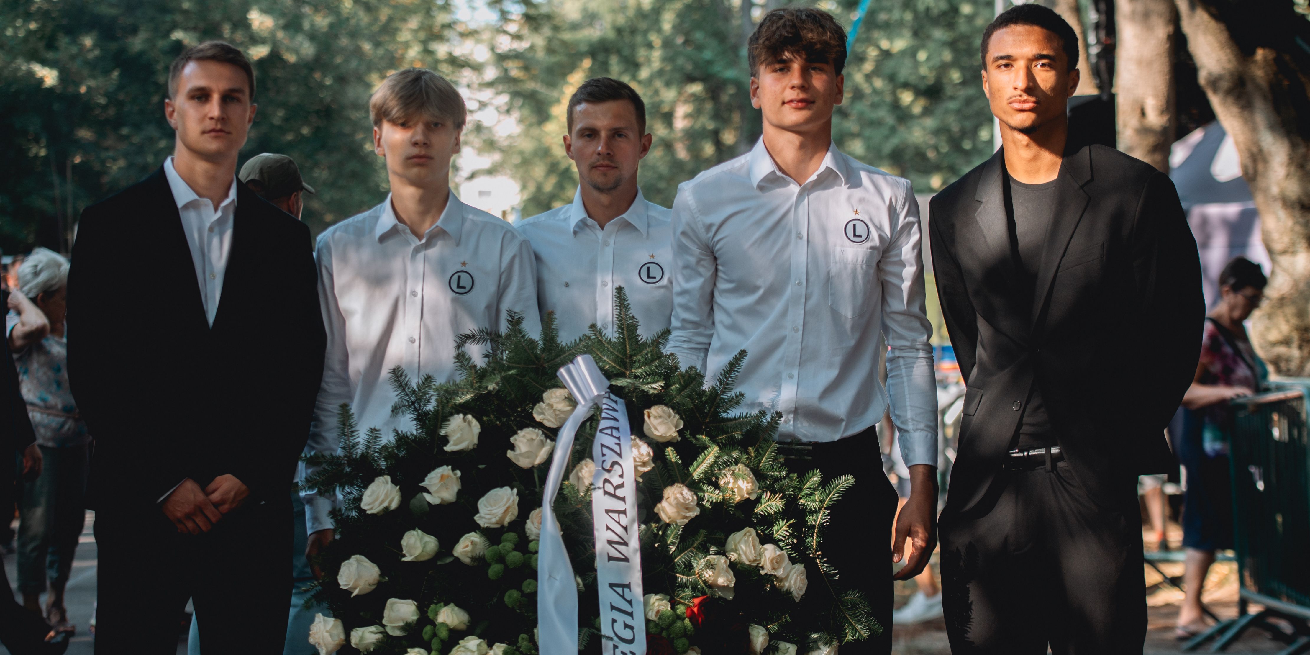 Delegacja Legii na uroczystościach 80. rocznicy Powstania Warszawskiego na Powązkach