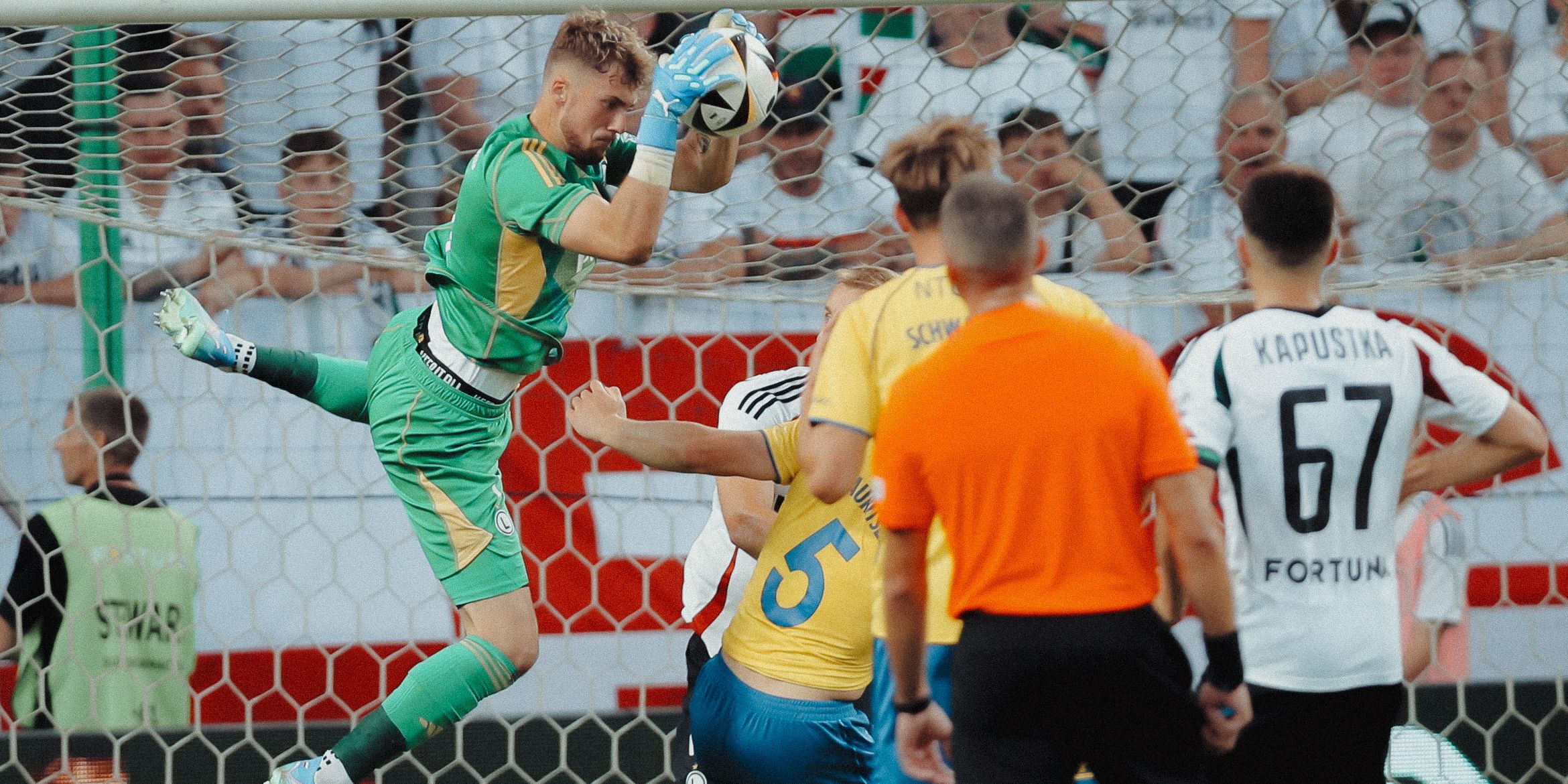 Kacper Tobiasz Plus500 Zawodnikiem Meczu w spotkaniu z Bröndby IF