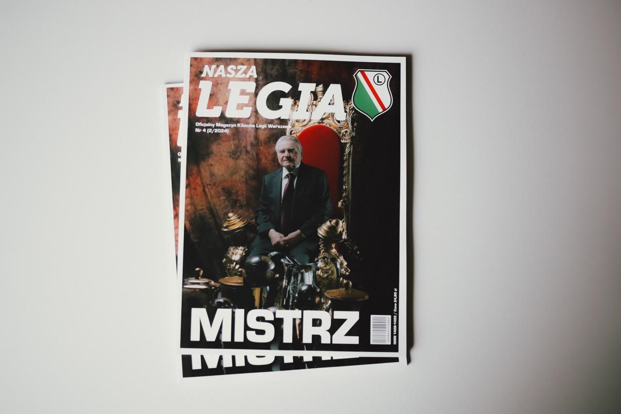 MISTRZ BRYCHCZY. Czwarty numer kwartalnika „Nasza Legia” w sprzedaży. Kup NL na meczu Legii z Górnikiem!