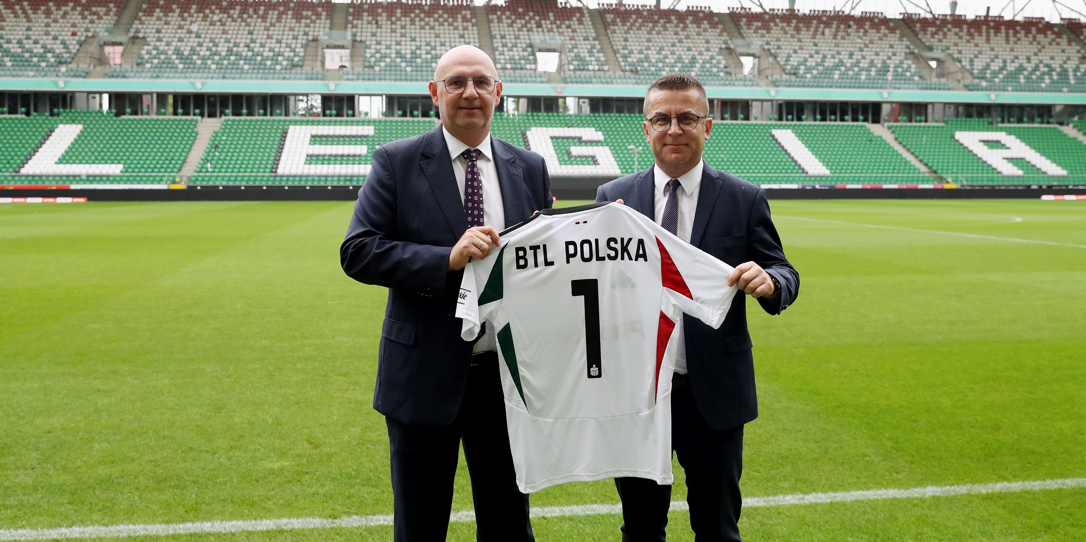 Współpraca Legii Warszawa i BTL Polska