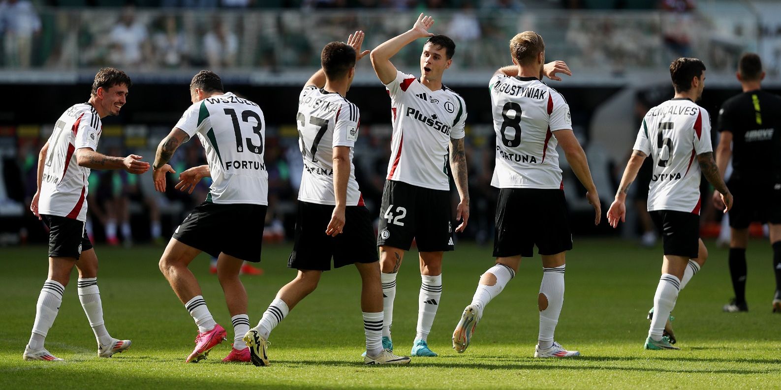 Skrót i gole z meczu Legia Warszawa - Motor Lublin (5:2). KAPItalne widowisko i pewna wygrana! [WIDEO]
