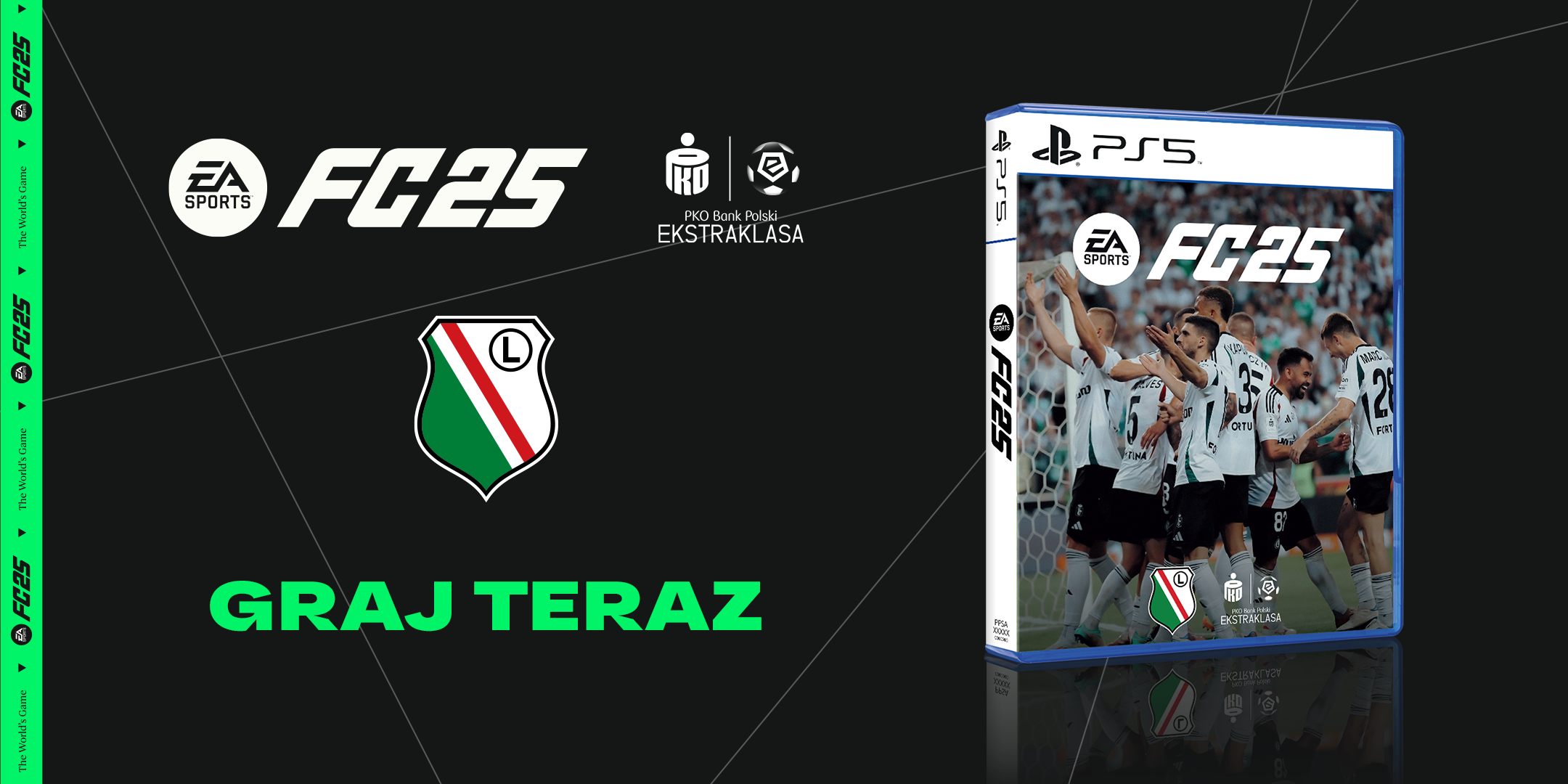 PKO Bank Polski Ekstraklasa w najnowszej grze EA SPORTS FC 25