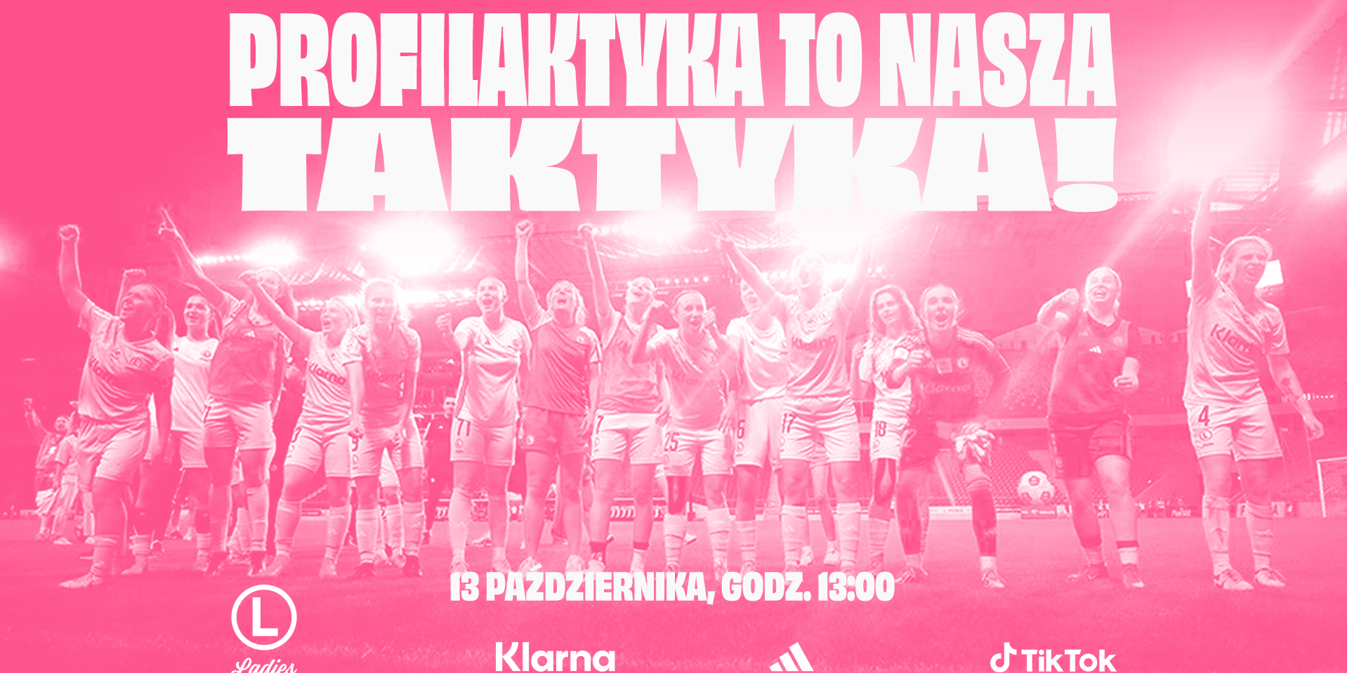 Kopniak dla raka. Wyjątkowe spotkanie Legia Ladies na Łazienkowskiej