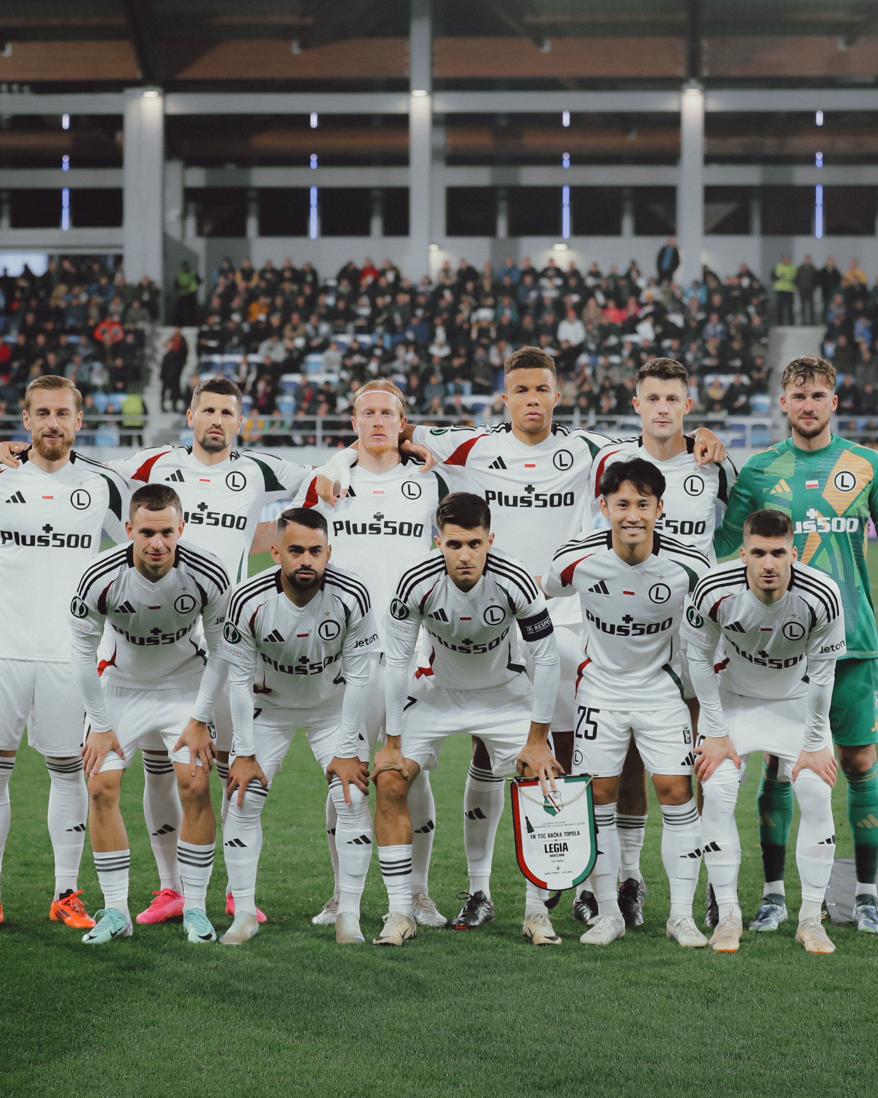 Liga Konferencji UEFA: Legia na podium po 2. kolejce fazy ligowej