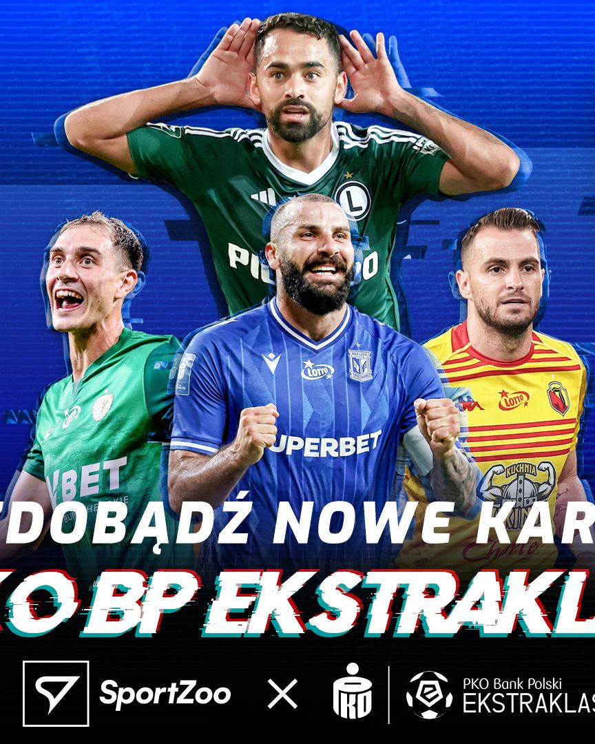 Nowości w kolekcji kart PKO BP Ekstraklasy od SportZoo!