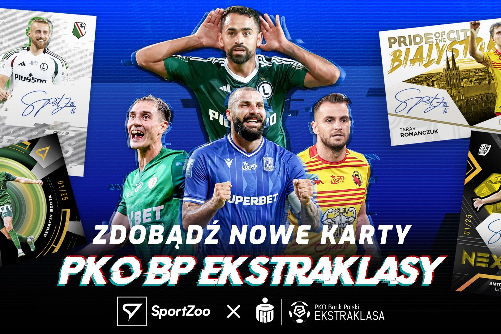 Nowości w kolekcji kart PKO BP Ekstraklasy od SportZoo!