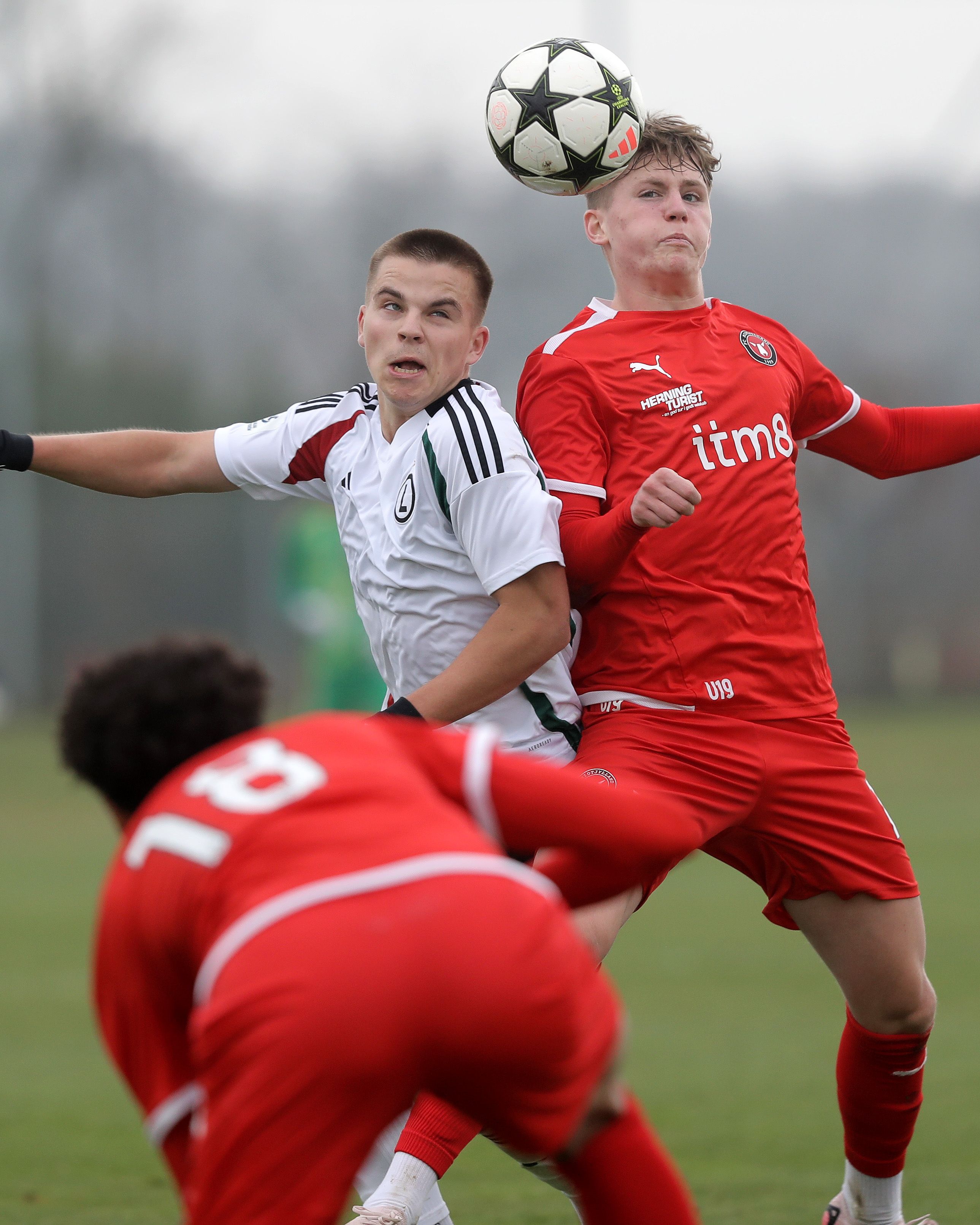 Duńczycy górą. Porażka w meczu z FC Midtjylland w Lidze Młodzieżowej UEFA [GALERIA]