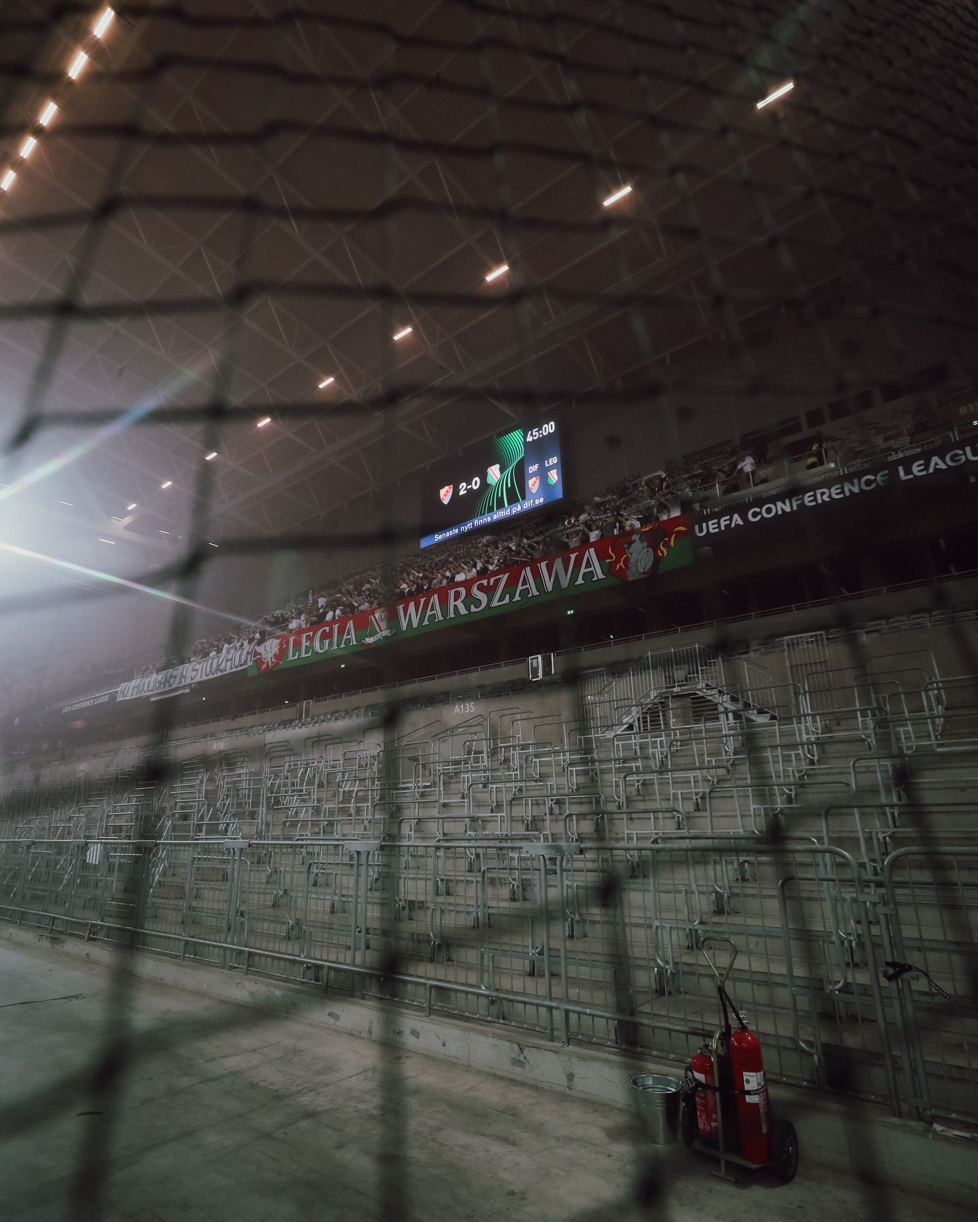 Galeria z meczu Djurgarden IF - Legia Warszawa autorstwa Mateusza Kostrzewy