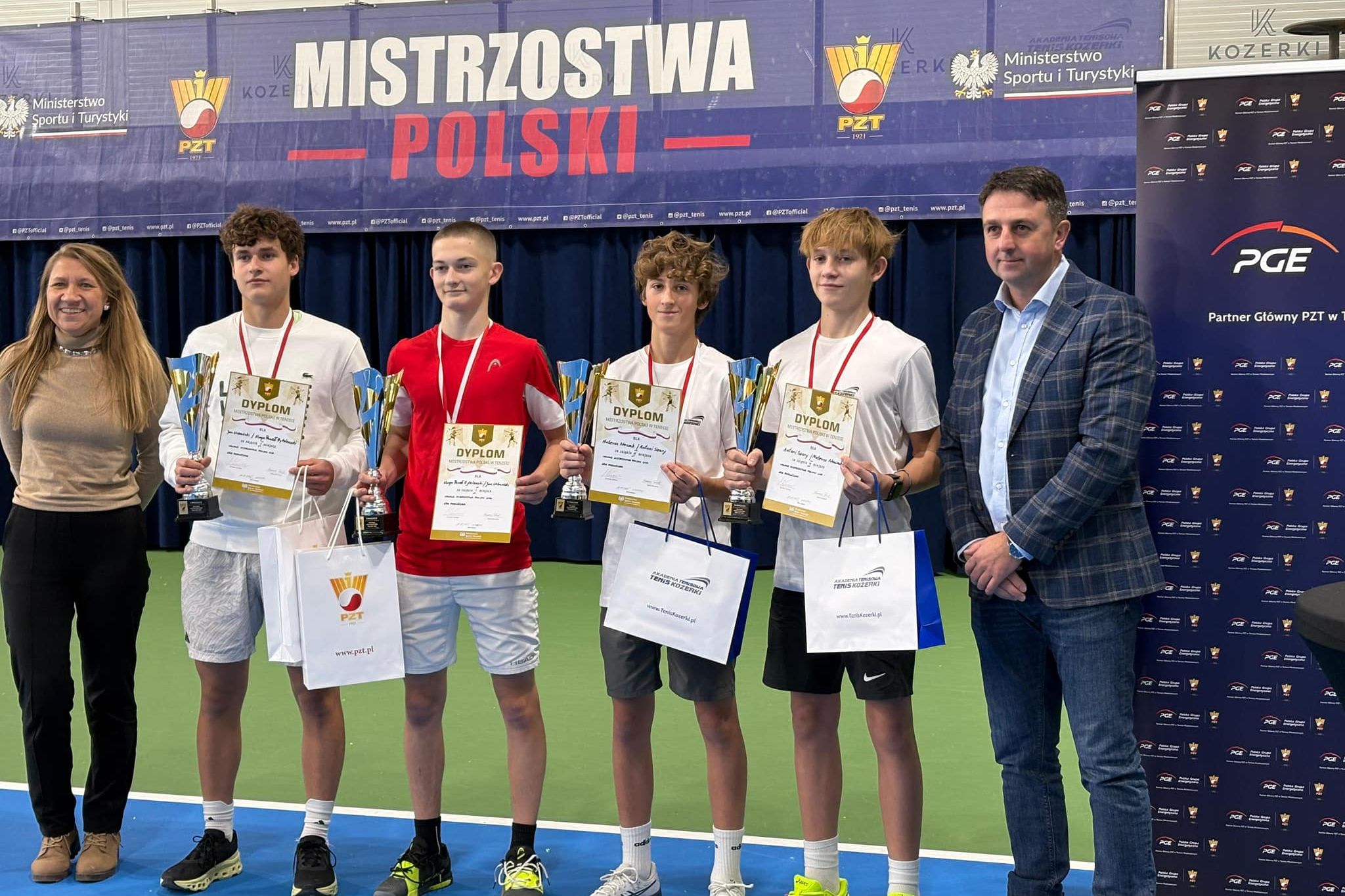 Jan Urbański ze złotem w Halowych Mistrzostwach Polski U16