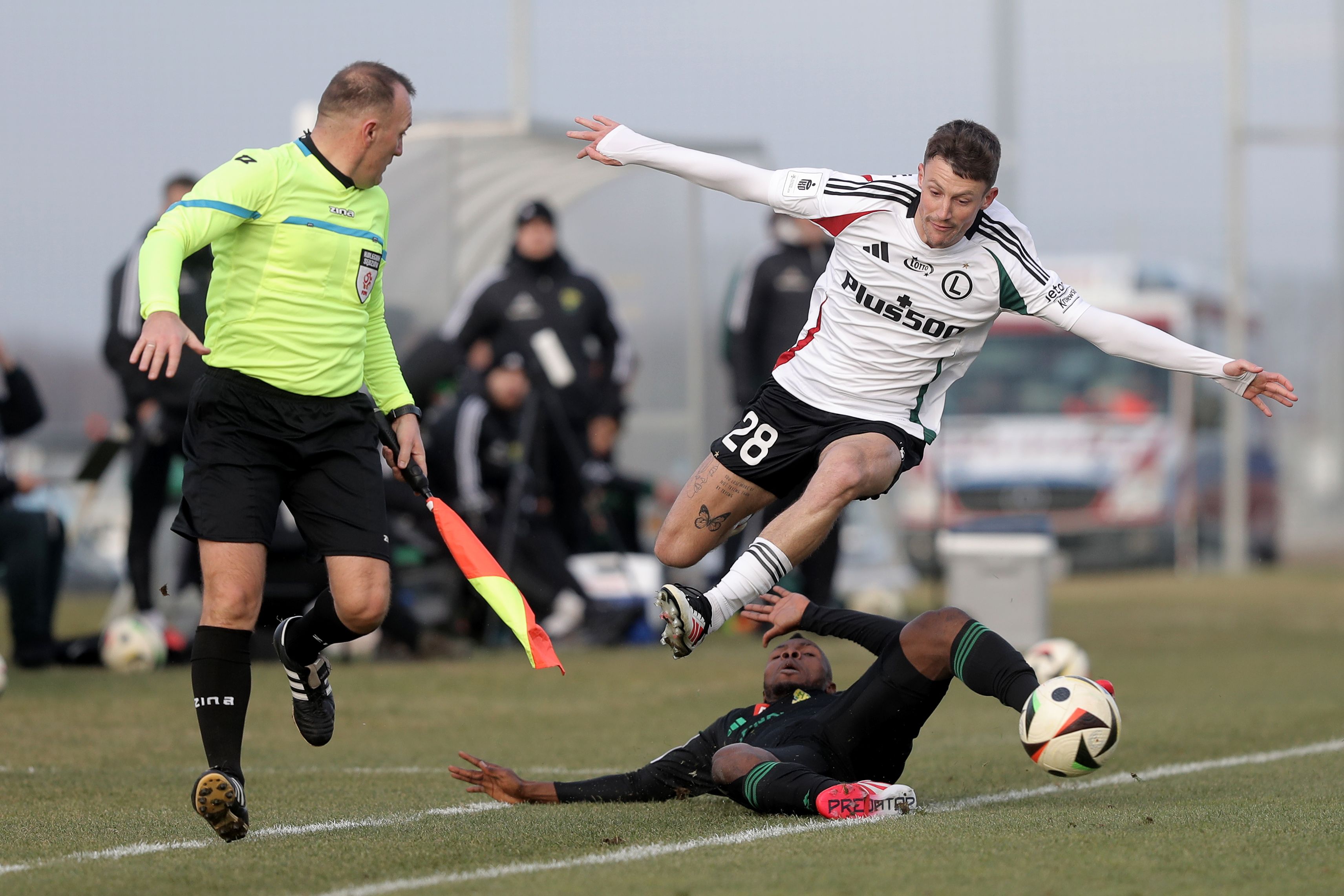 Galeria z meczu Legia Warszawa - Górnik Łęczna autorstwa Janusza Partyki